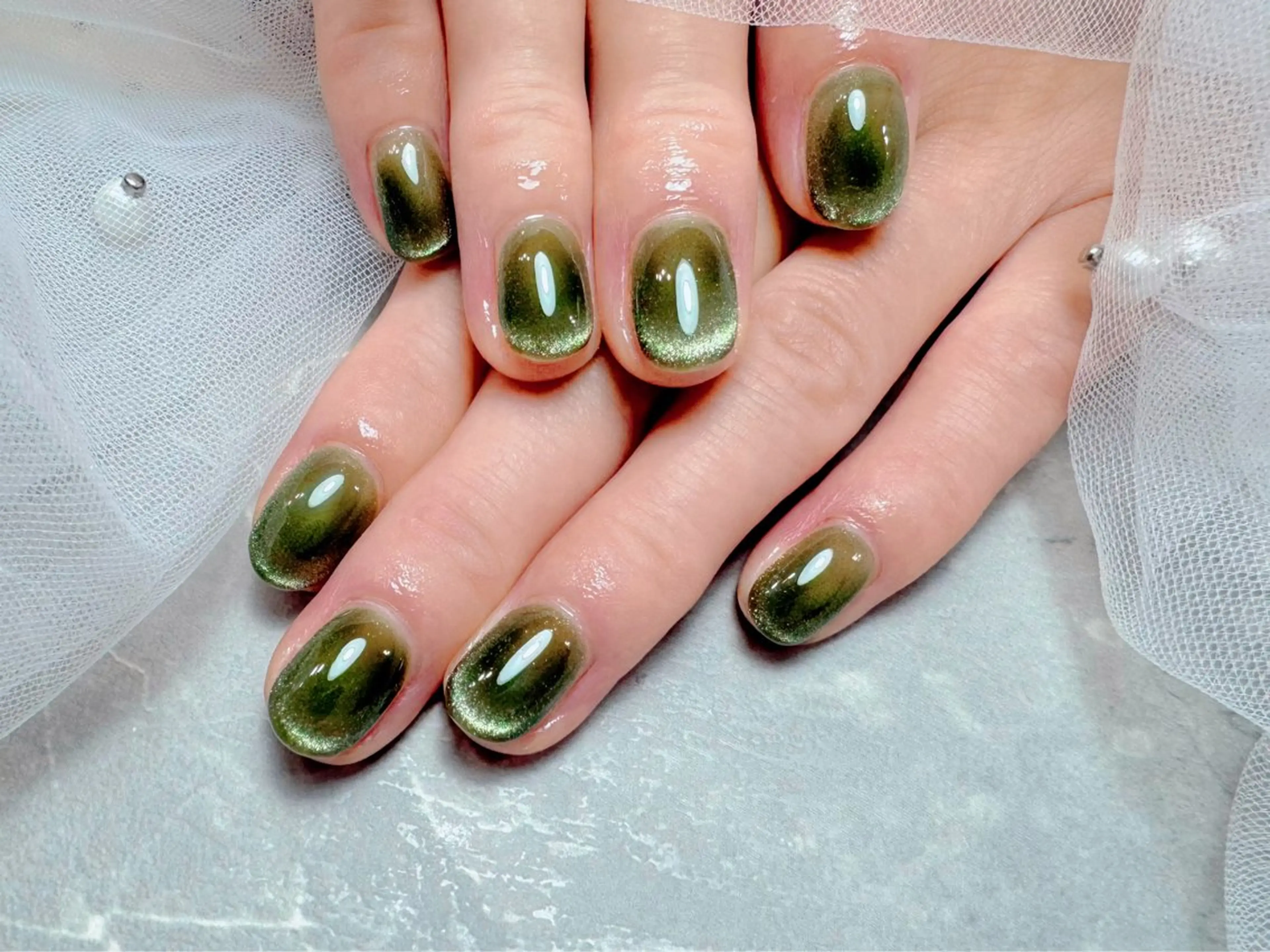 ネイル マジック ミラーのネイルデザイン