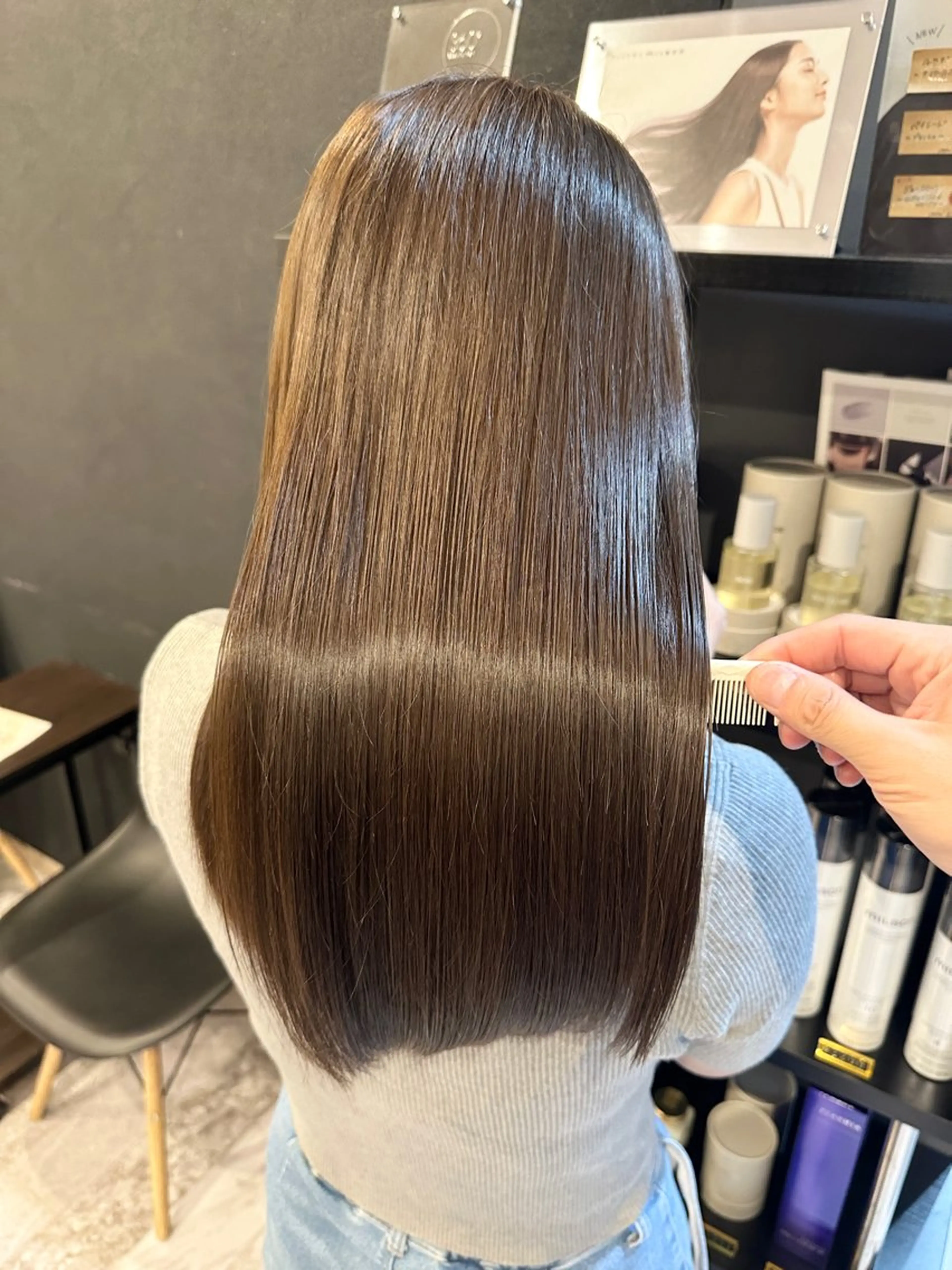 ロング カラー カット ヘアカラー トリートメント 髪質改善特化【荻窪】 RYOTOのヘアスタイル