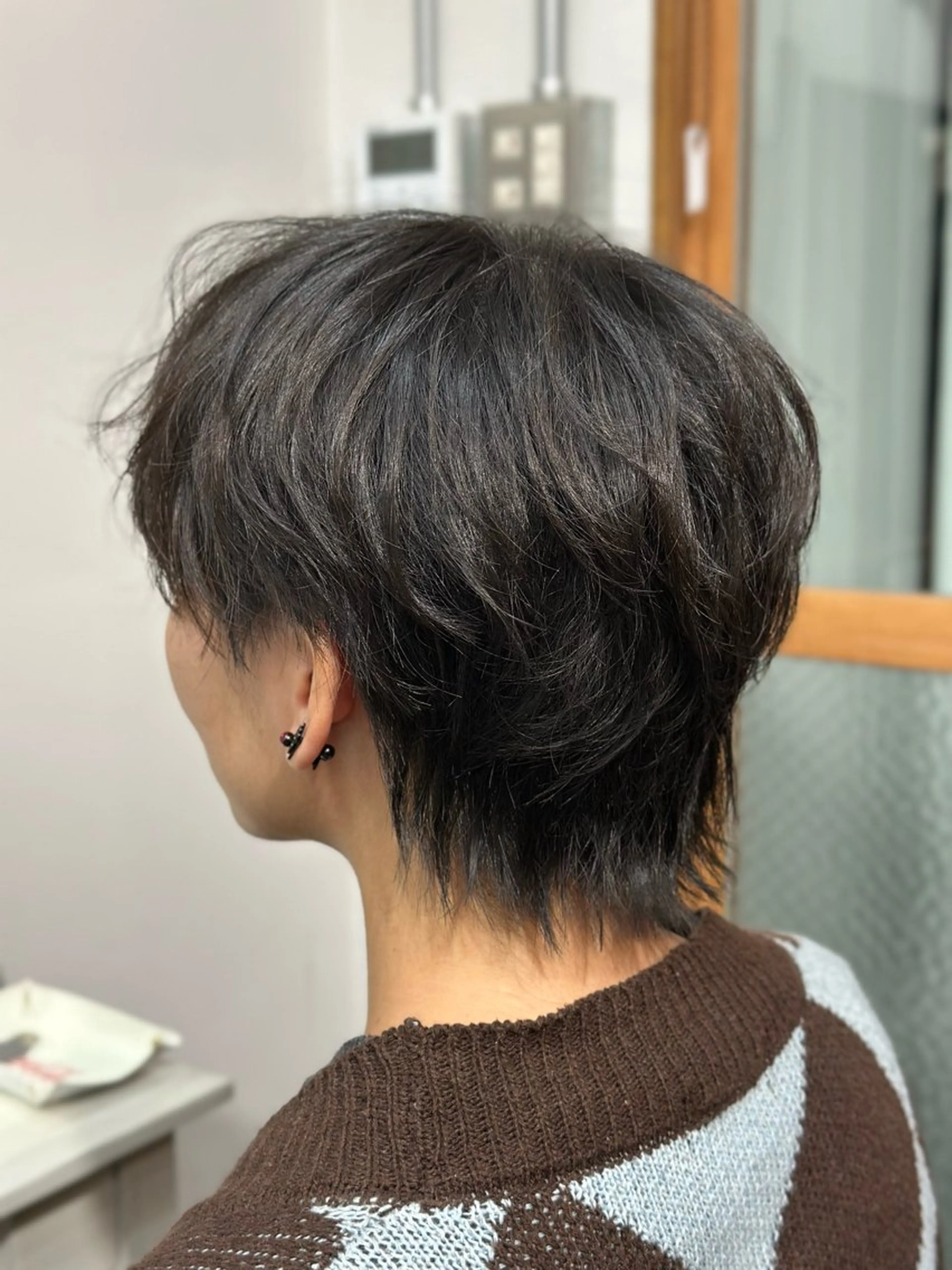 メンズ マッシュウルフ マッシュ メンズウルフカット ウルフカット カット Snalyメンズ特化 スエハラのヘアスタイル