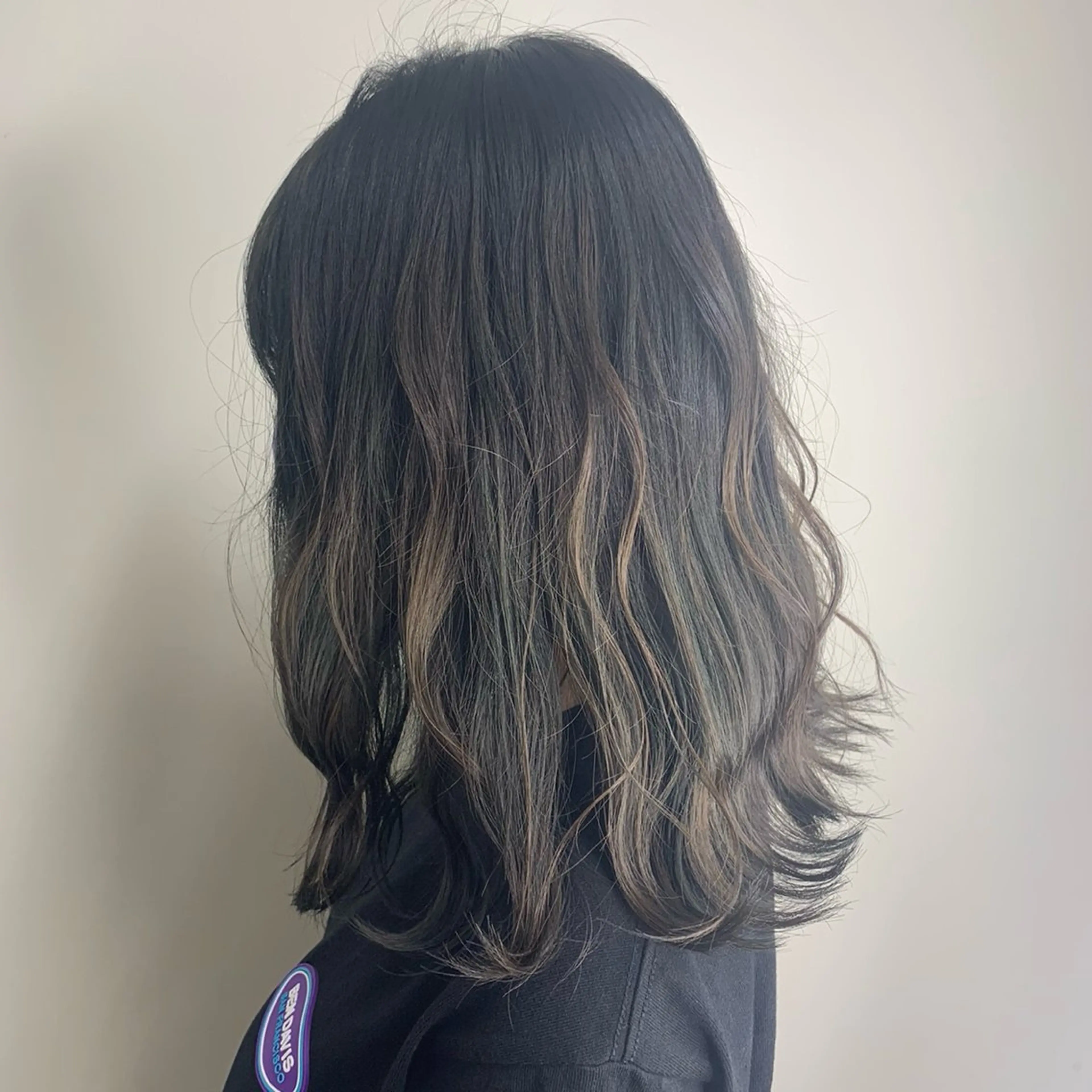 ミディアム カラー カット トリートメント 透明感カラー& メンズアイブロウ専門のヘアスタイル