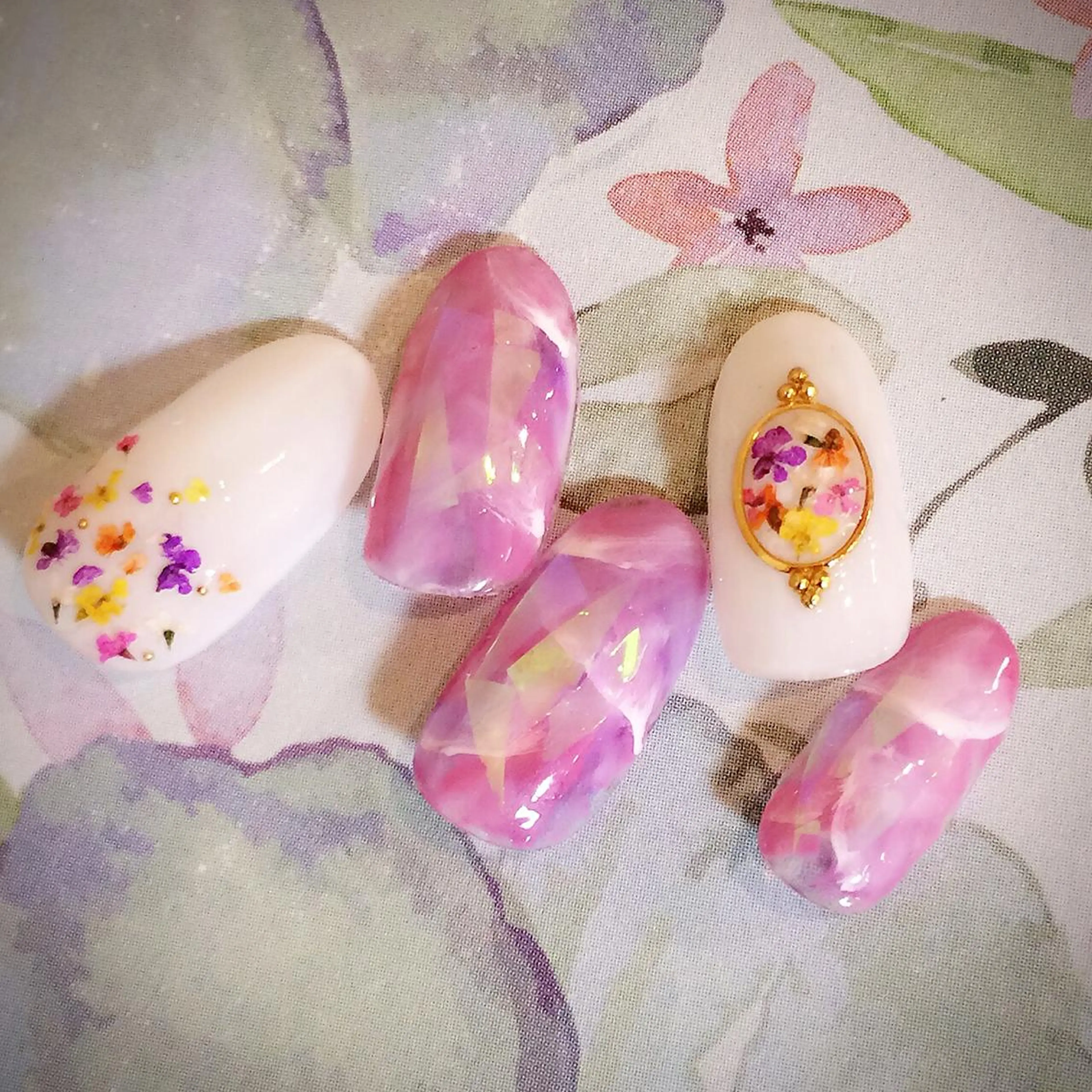 ネイル フラワーネイル jdn kayokoのネイルデザイン