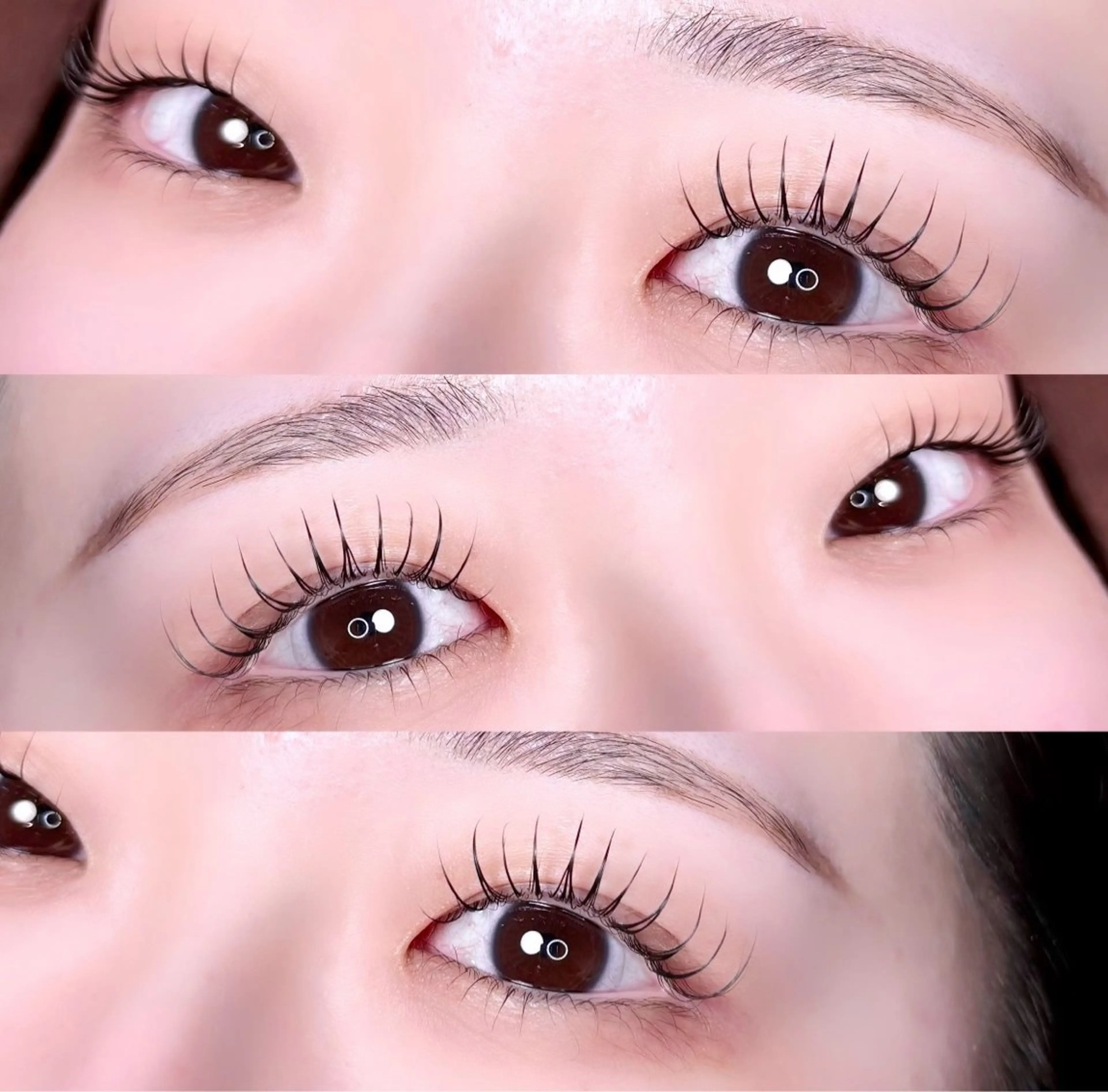 マツエク・マツパ バインドロック フラットラッシュ パリジェンヌラッシュリフト まつげパーマ 下まつげエクステ fein. mizuki🌙のマツエク・マツパデザイン