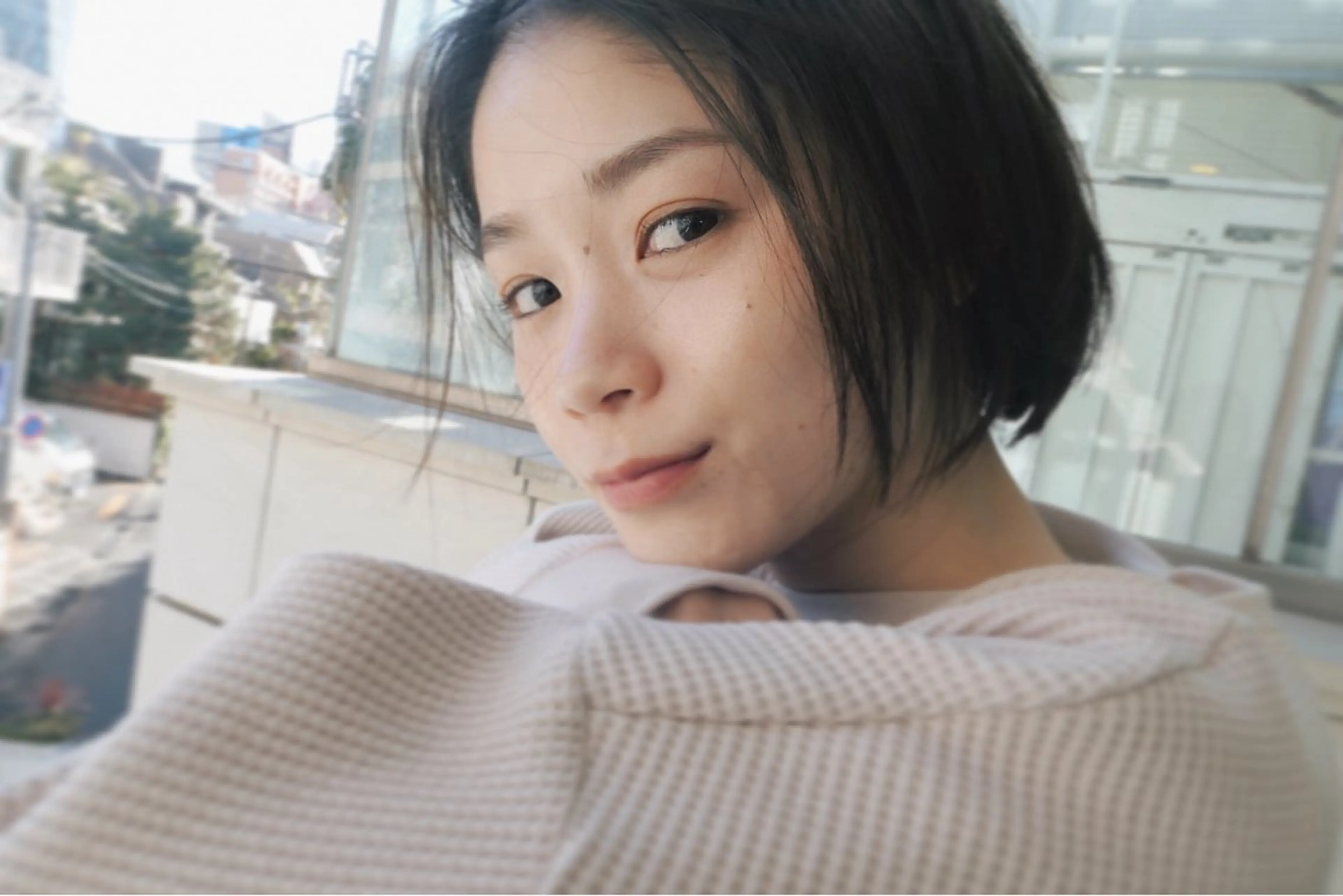 ショート ボブ 顔まわりレイヤー レイヤーカット トリートメント 一箭 恵梧/ロングヘアのヘアスタイル