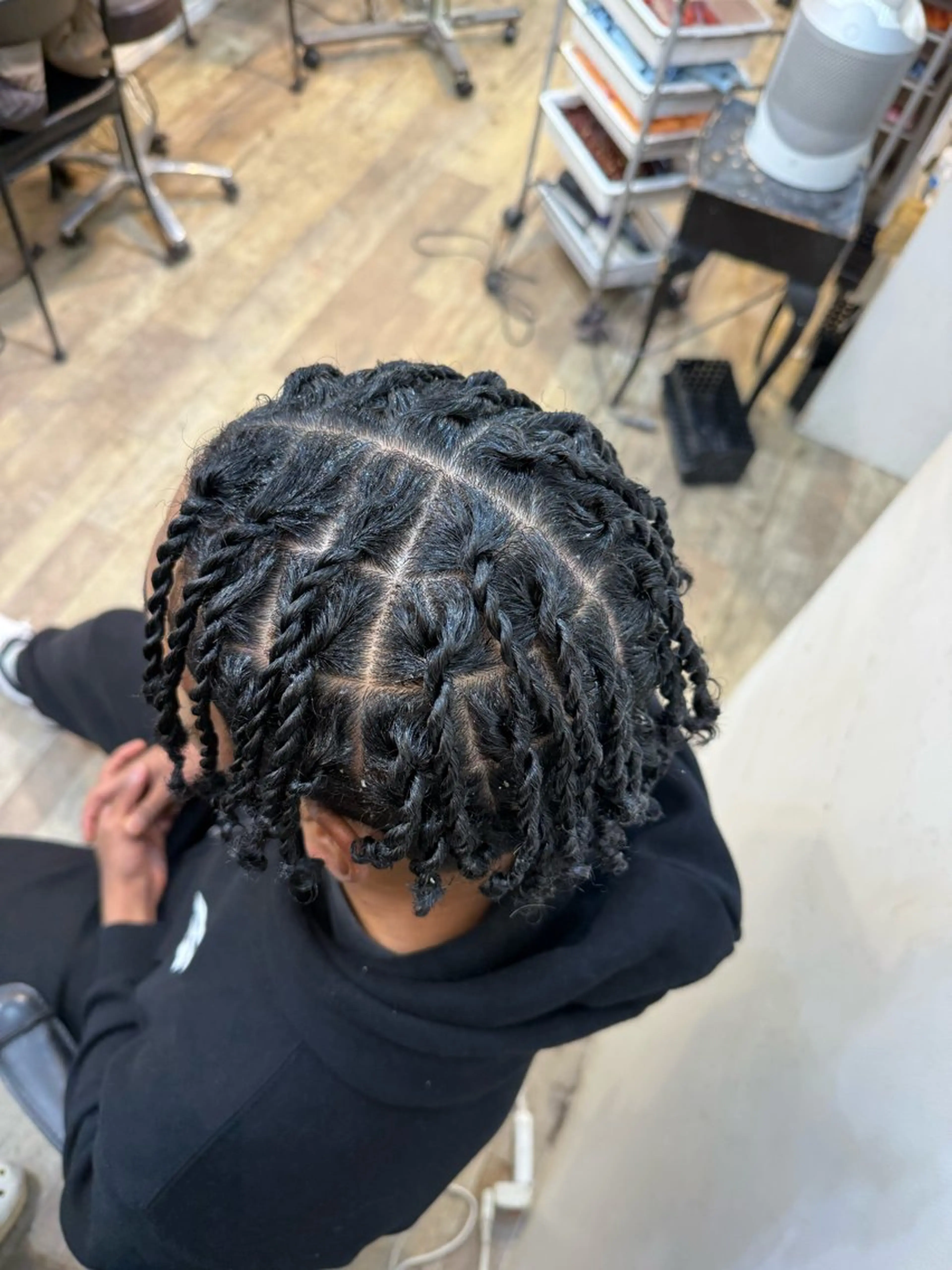 ヘアアレンジ コーンロウ／ドレッド 浅賀晟弥のヘアスタイル