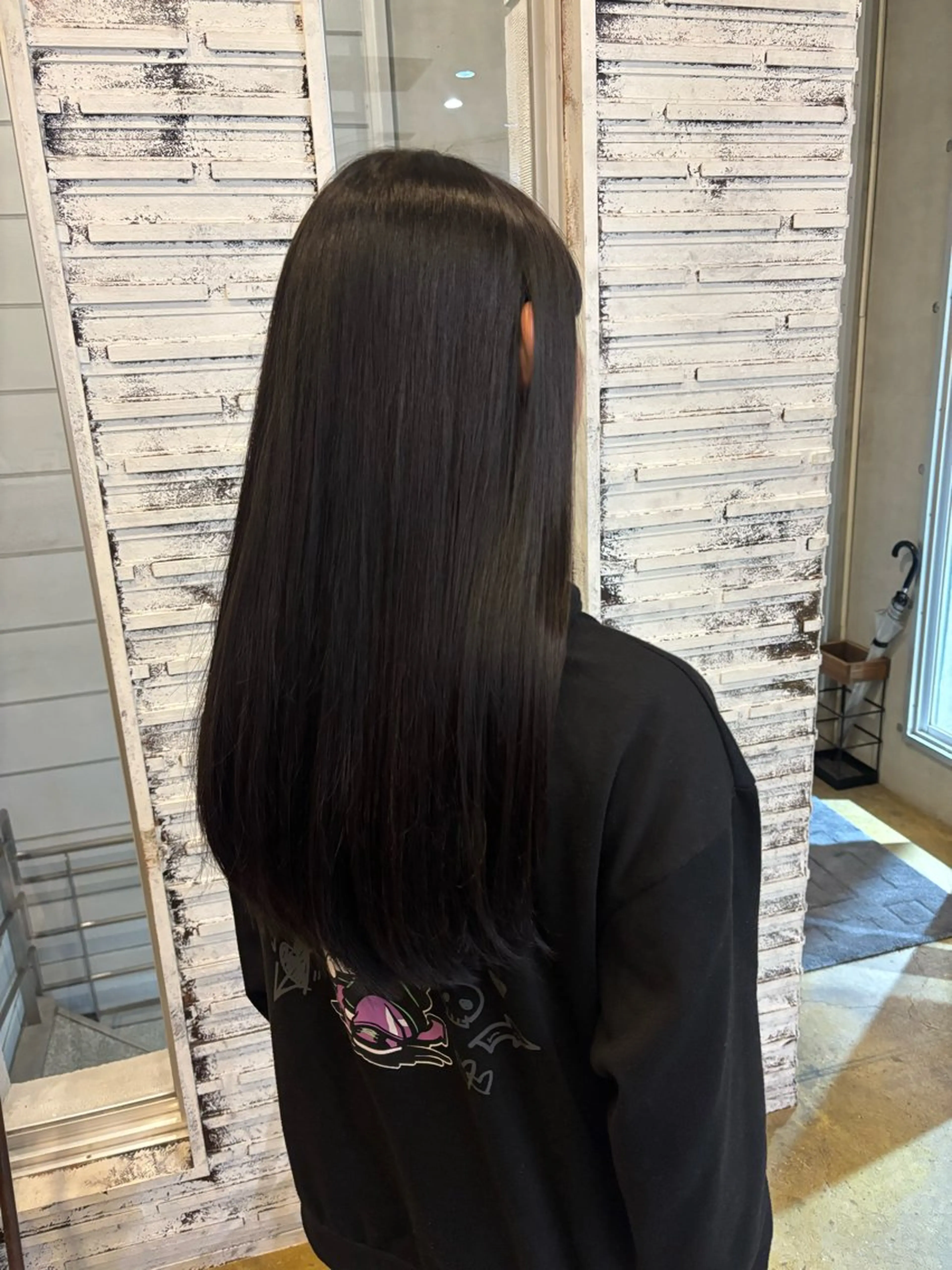 ロング ロング YUI/アイブロウ/ 透明感カラー✨のヘアスタイル