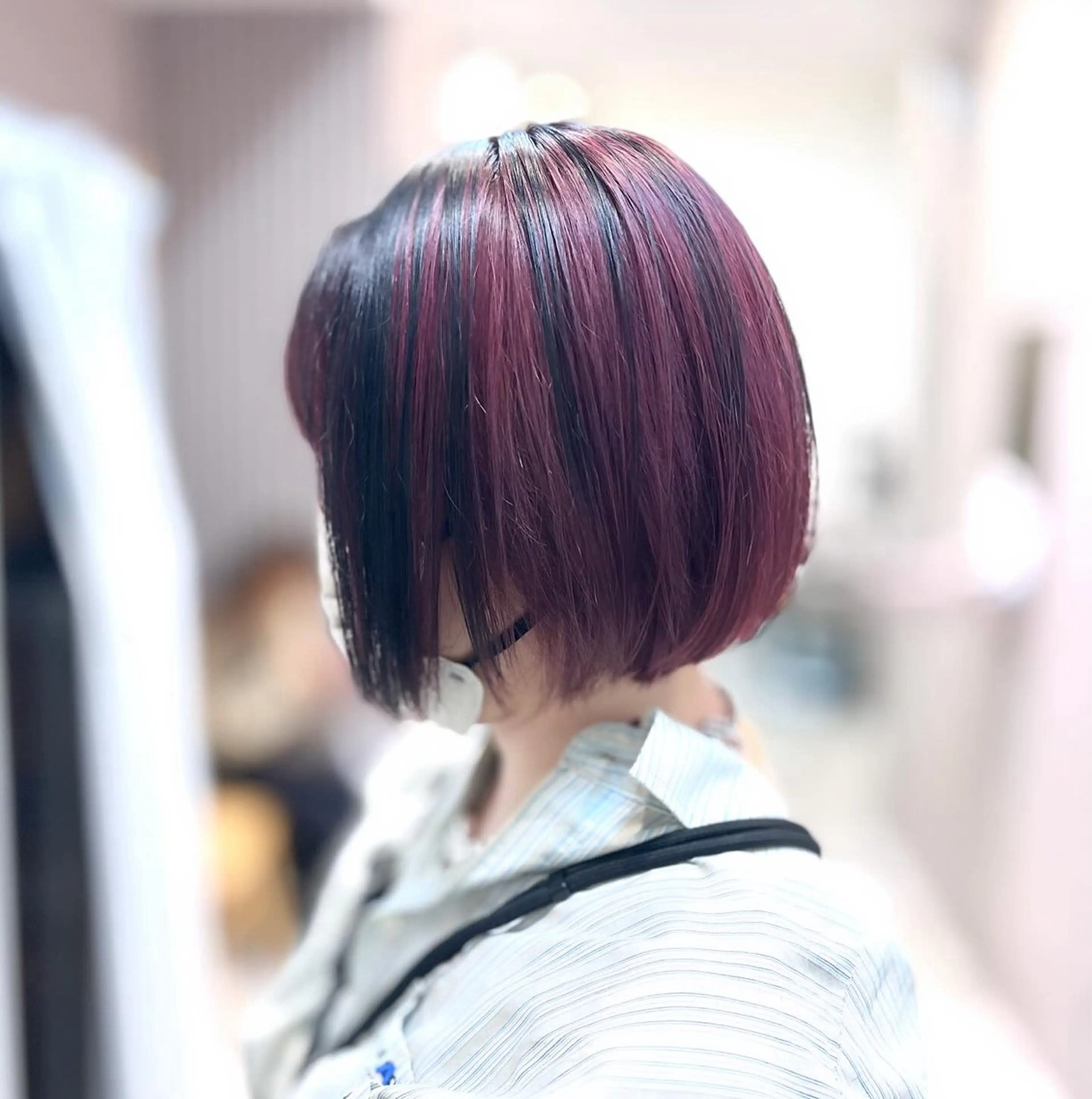 ミディアム カラー ヘアアレンジ 完全💗マンツーマン marinのヘアスタイル