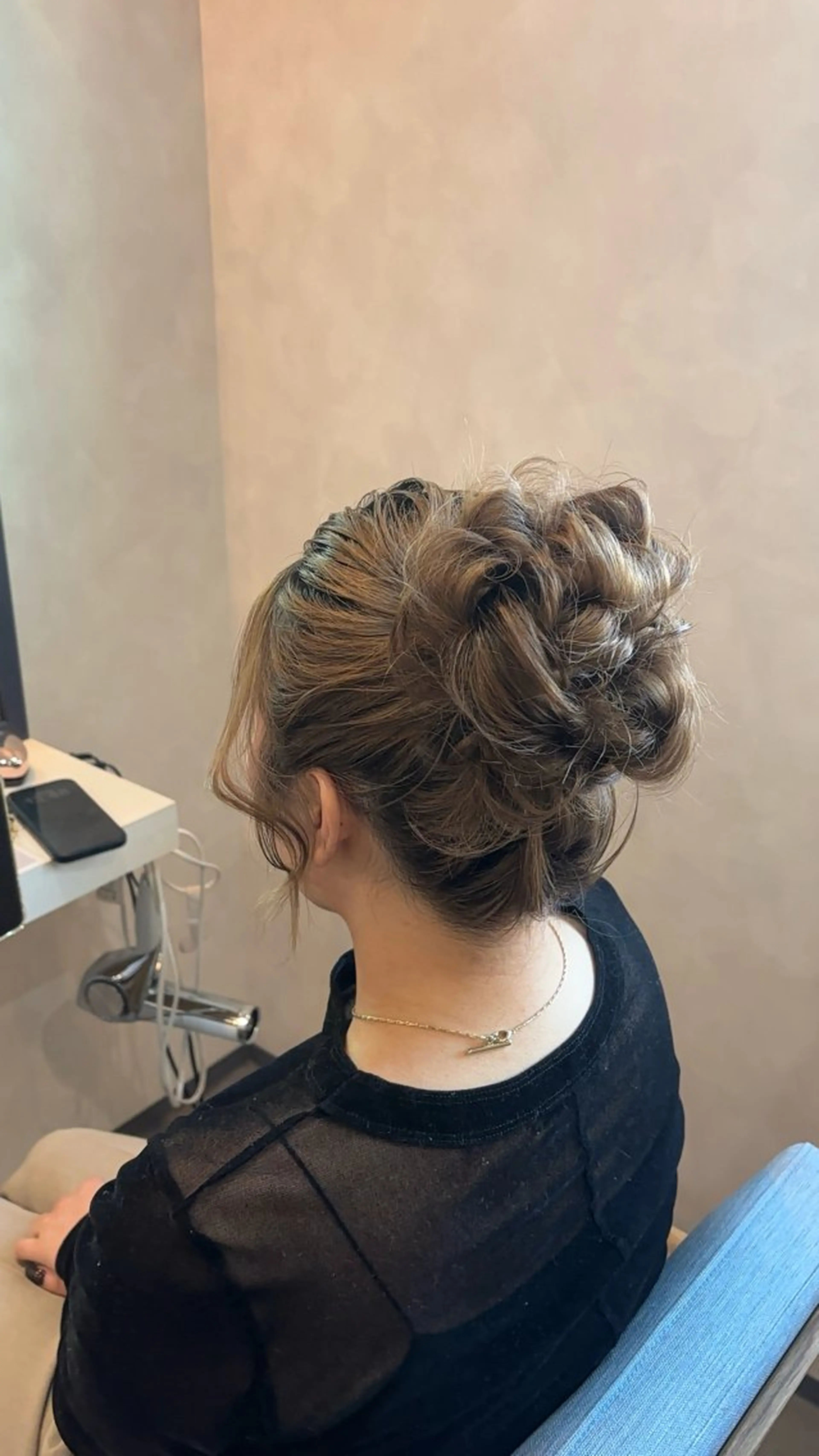 セミロング 谷田 みくのヘアスタイル