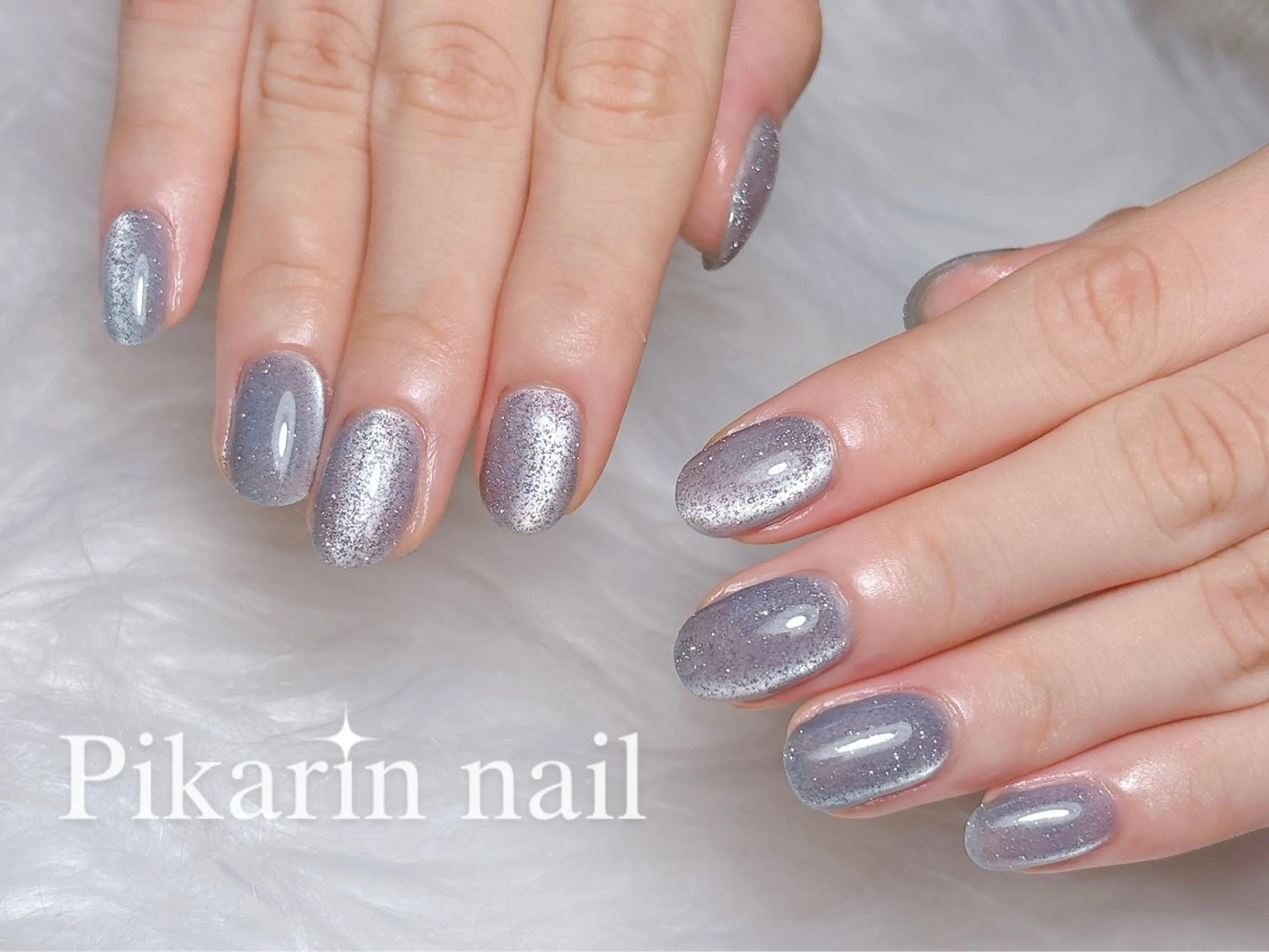 ネイル ブルー Nail Salon Pikarin🌙のネイルデザイン