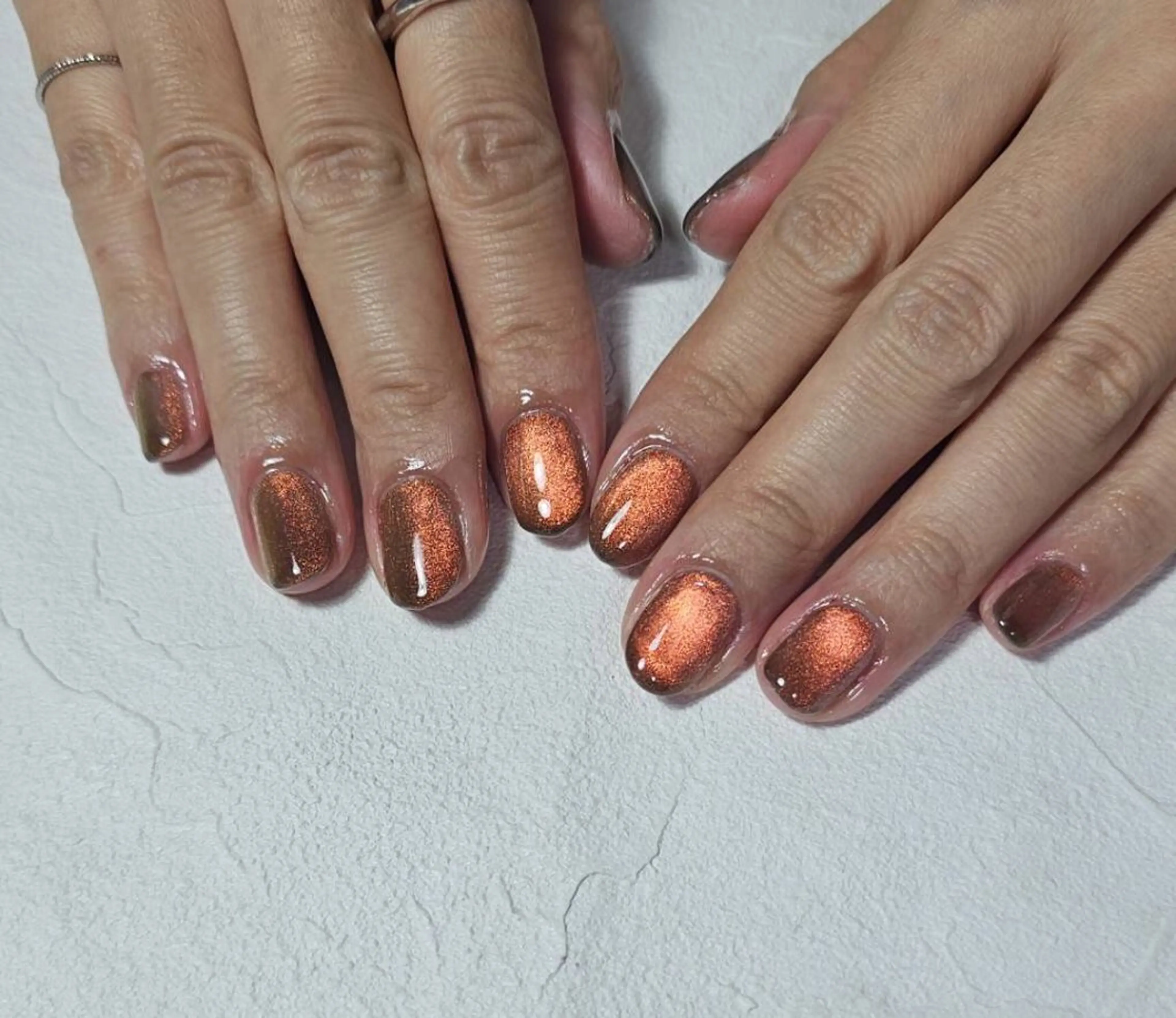 ネイル オーロラネイル フットネイル フレンチネイル ジェルネイル 韓国ネイル ハンドネイル mogunail &blowのネイルデザイン