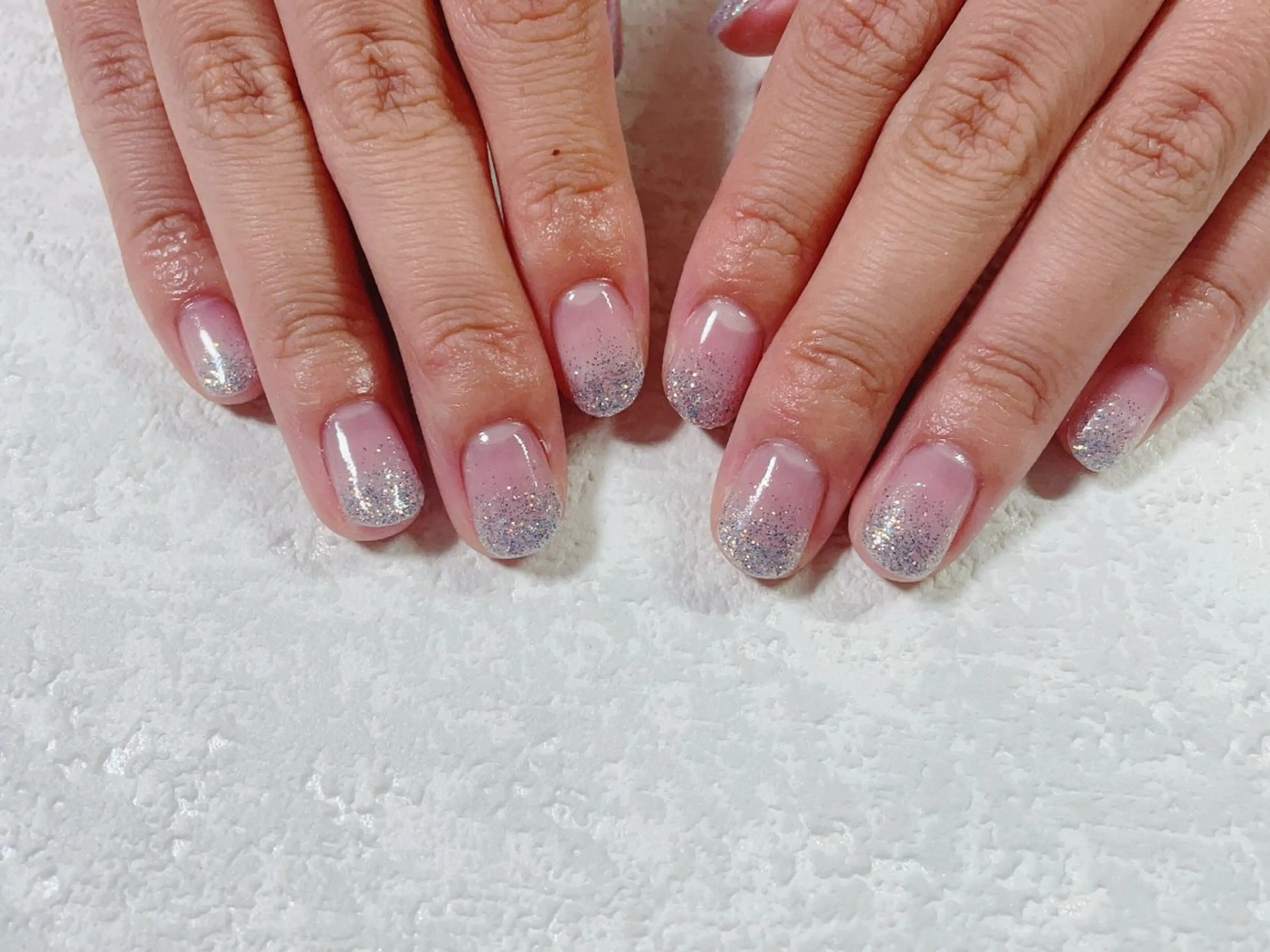 ネイル オーロラネイル フラワーネイル フットネイル フレンチネイル ジェルネイル kikinail 溝の口のネイルデザイン