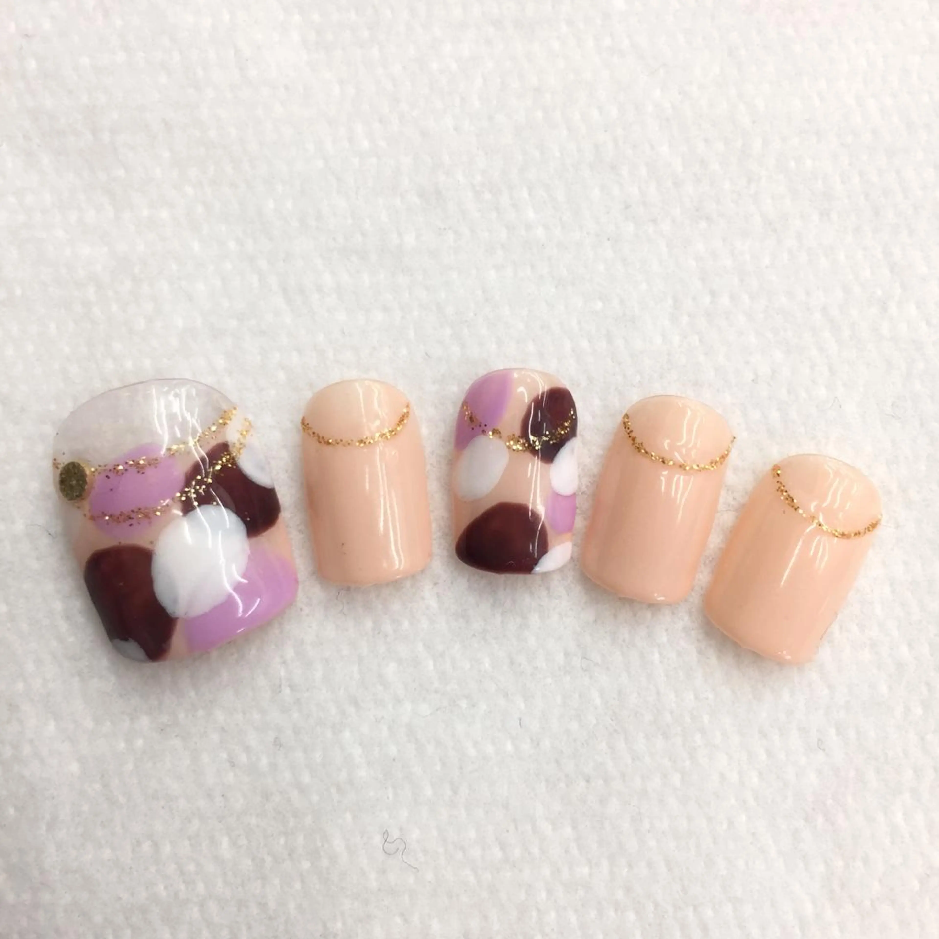 ネイル フットネイル miel nailのネイルデザイン