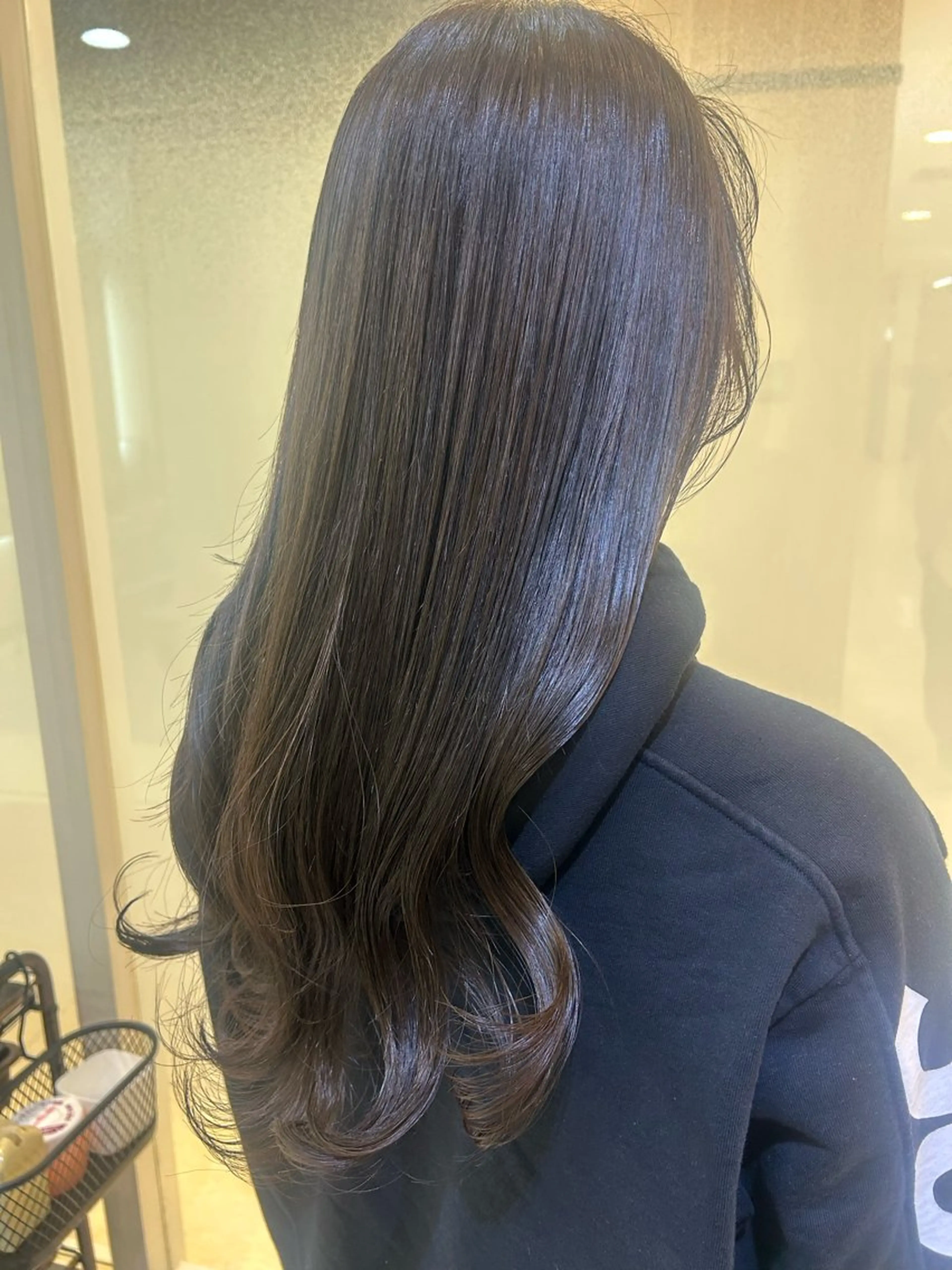 ロング カラー カット ヘアカラー トリートメント 縮毛矯正/髪質改善/ 艶髪ササキナツミのヘアスタイル