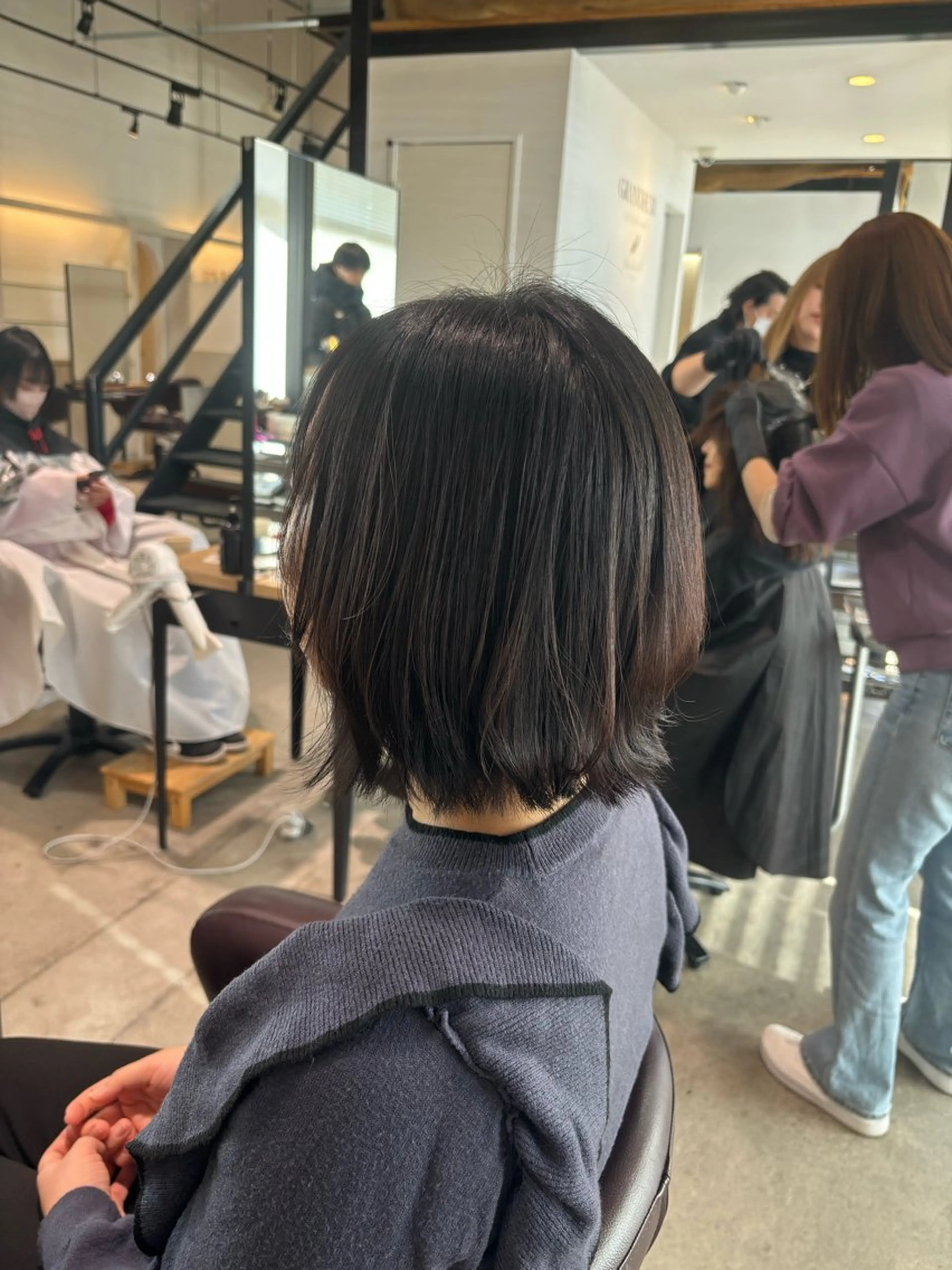 ショート GRANDEUR/似 合わせ/ケラスターゼのヘアスタイル