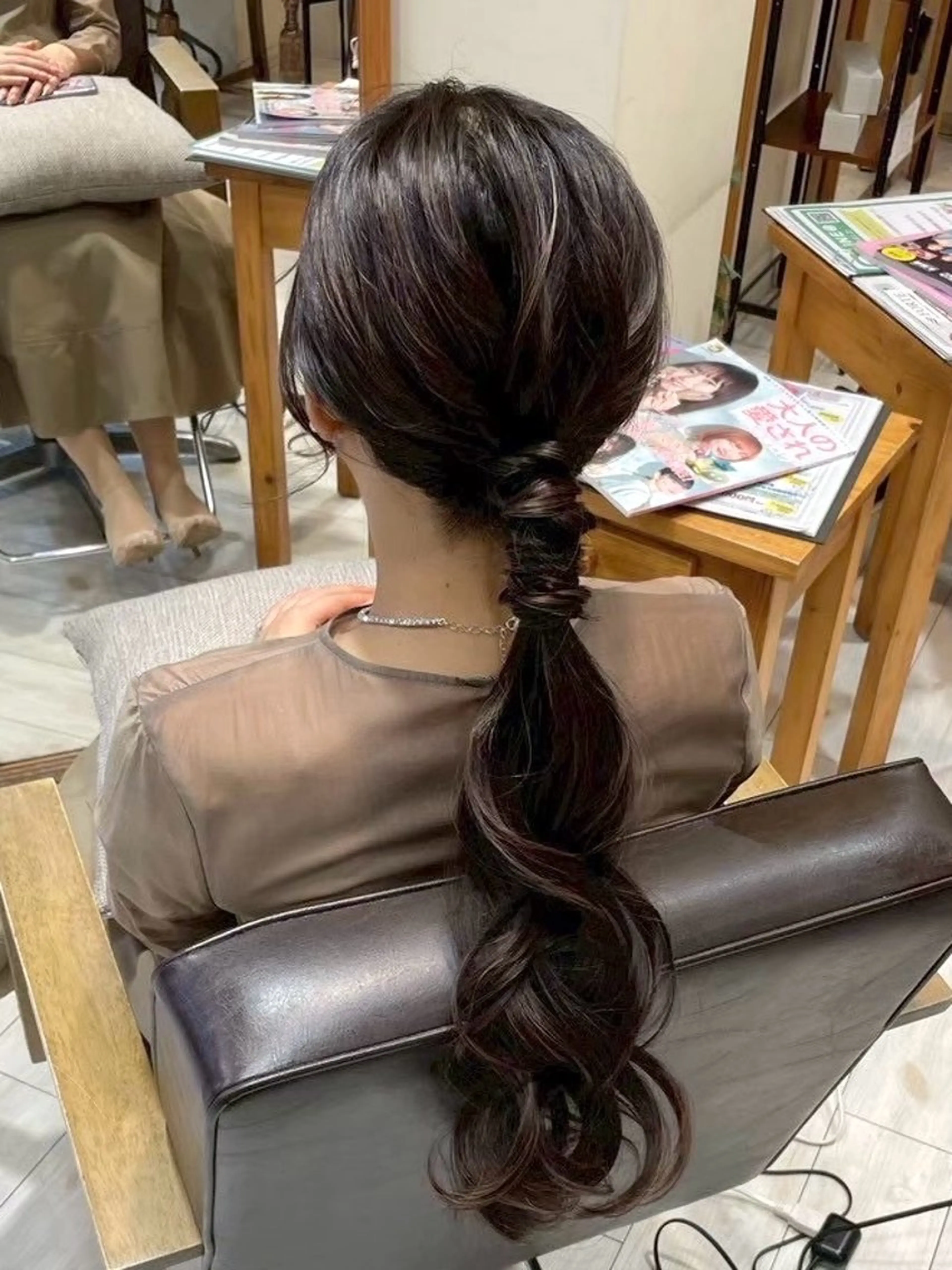 ヘアアレンジ ヘアセット 寒色/艶カラー 🐺❄️/ yuu.のヘアスタイル