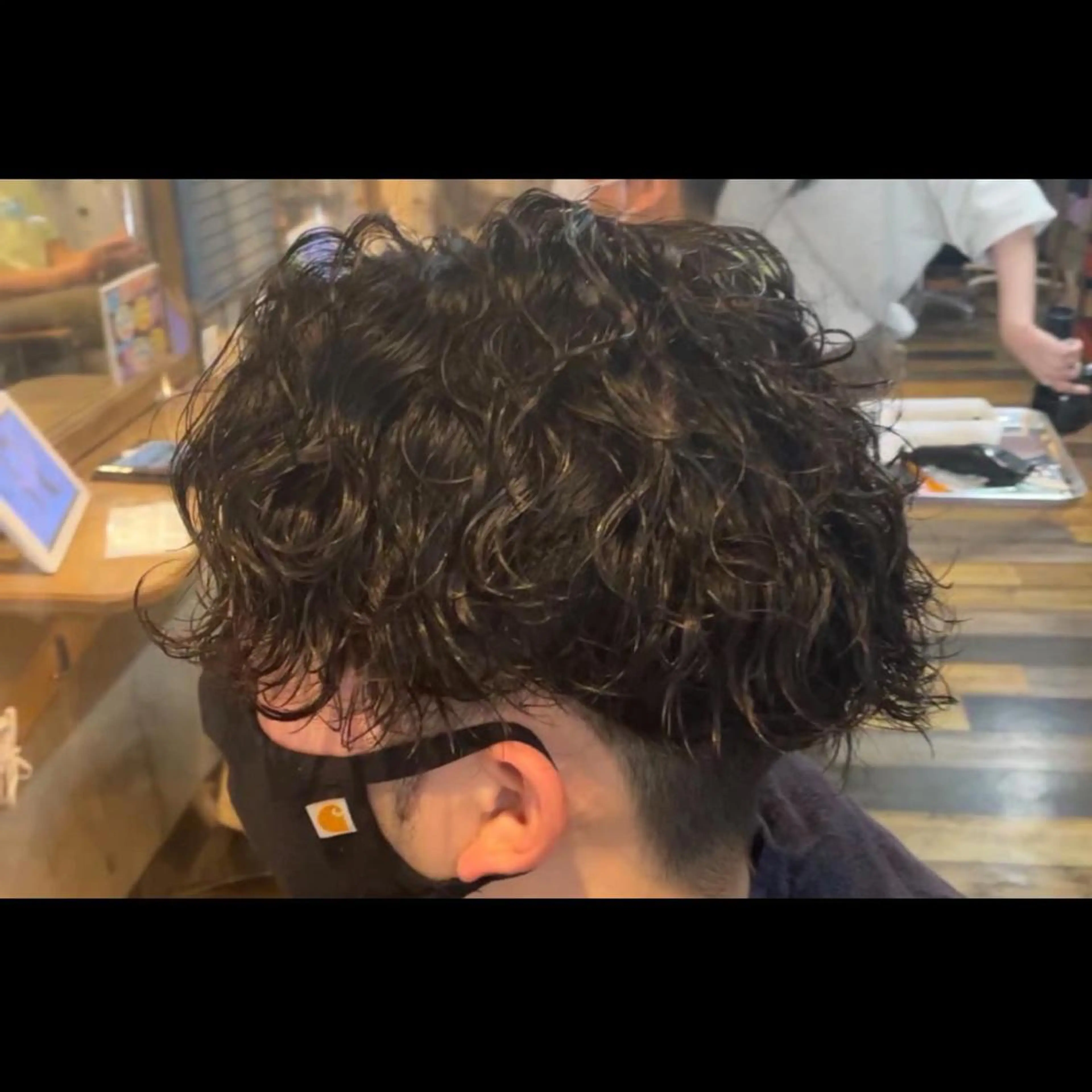 パーマ メンズ カット パーマ 💈大人の渋髪💈 店長　大橋侑弥のヘアスタイル