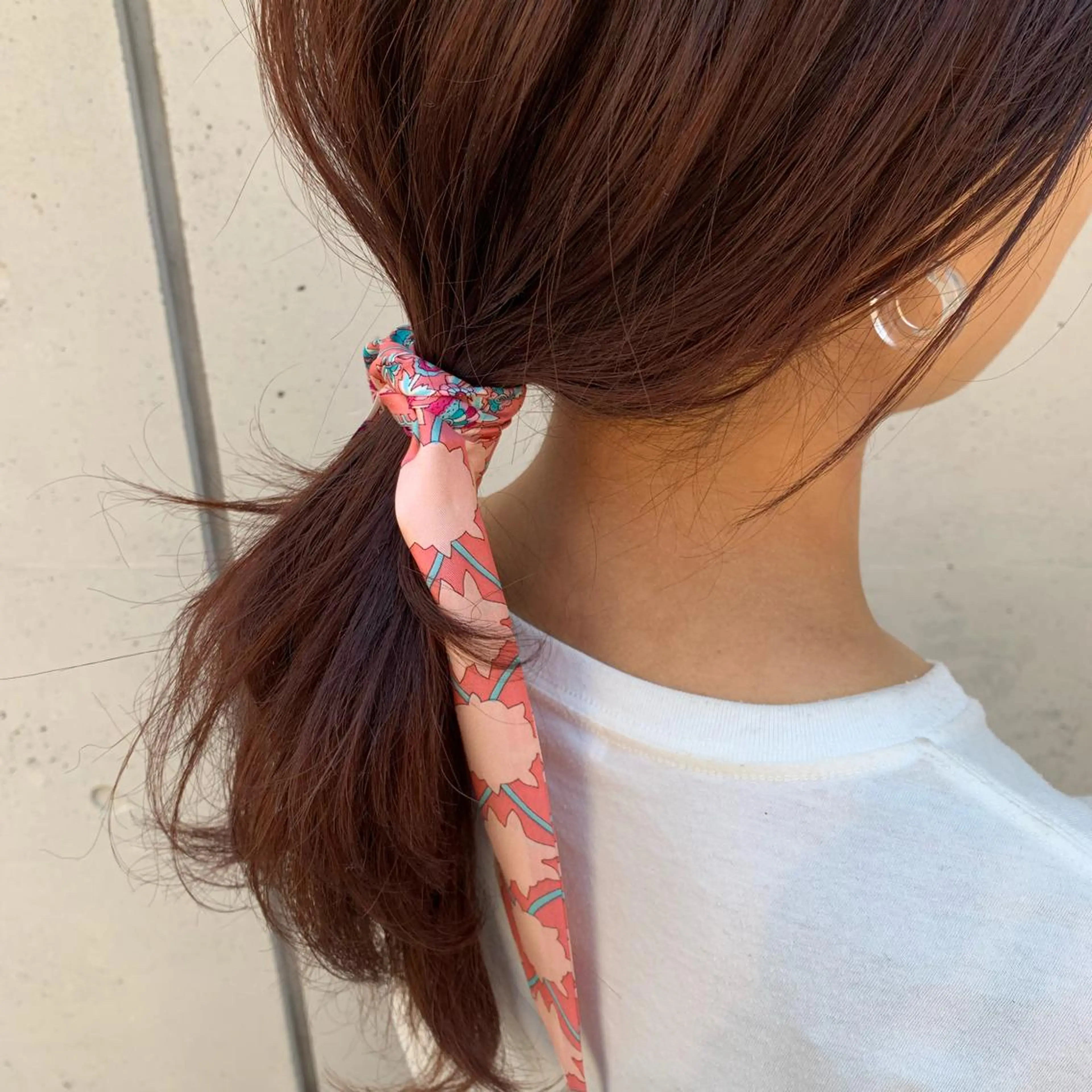 セミロング カラー パーマ ヘアアレンジ メンズ キッズ マツエク・マツパ ベージュカラー ボルドーカラー 田中 裕士のヘアスタイル