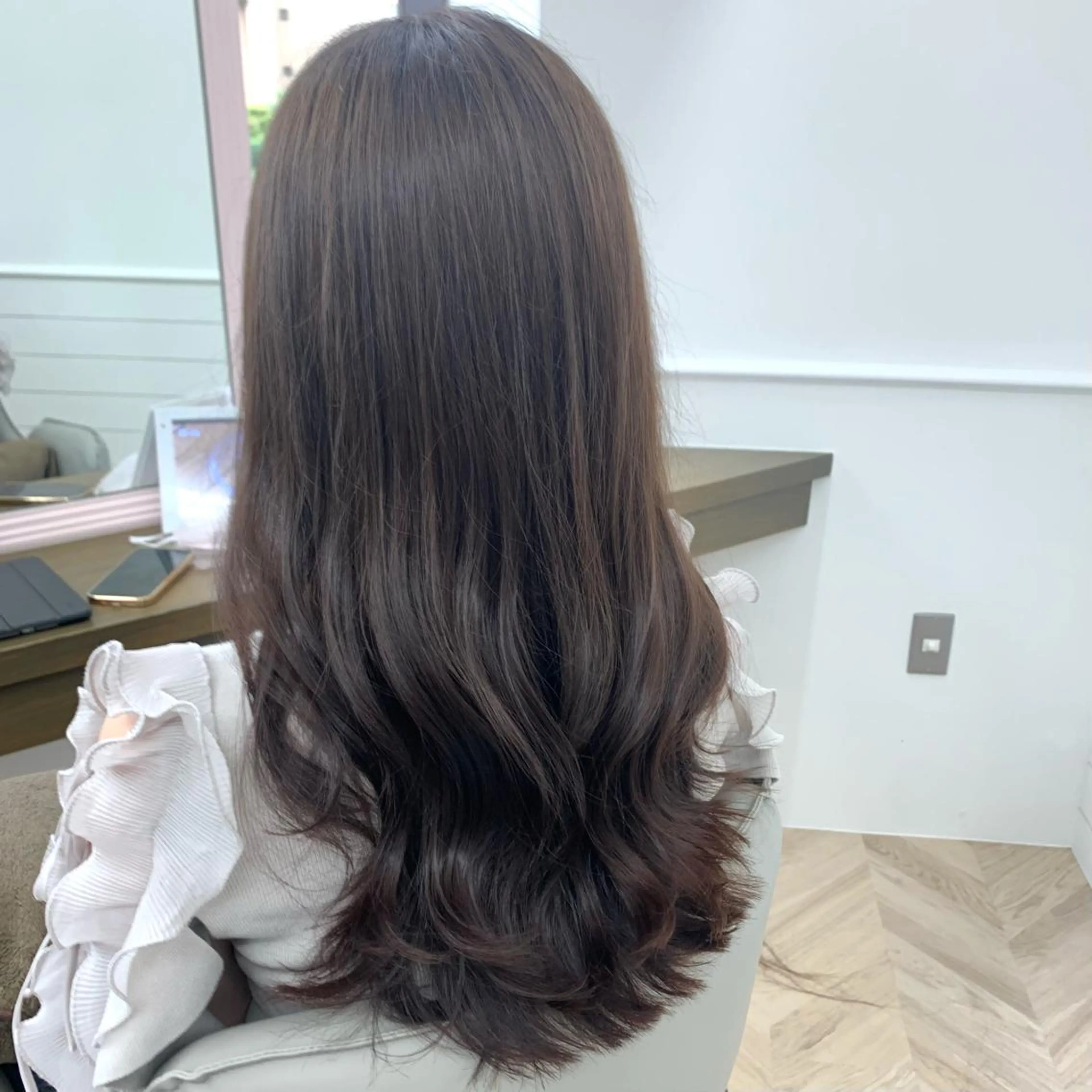 ロング カラー ✨️美髪矯正×似合わ せ艶カラー✨藤田透のヘアスタイル