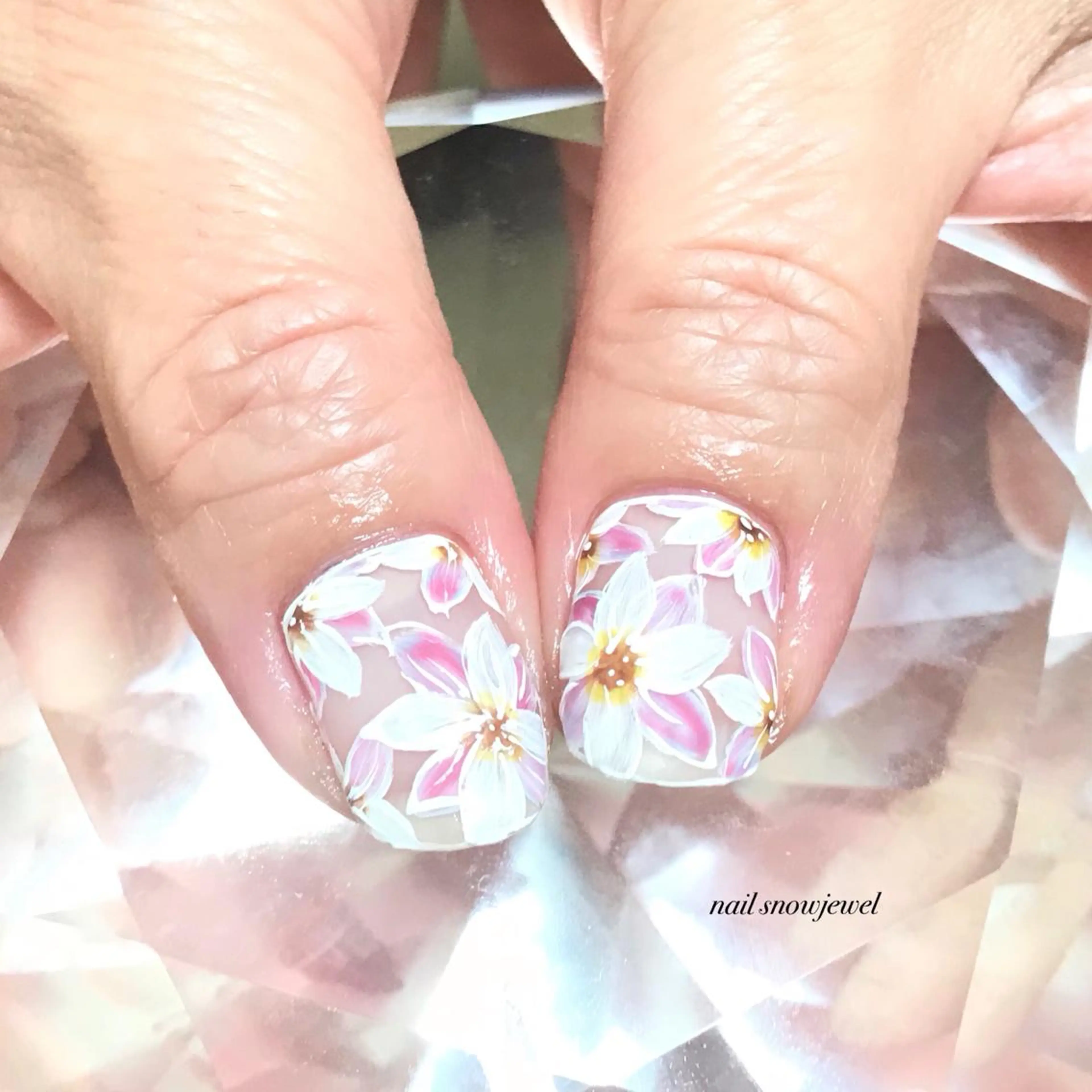 ネイル nail snowjewelのネイルデザイン