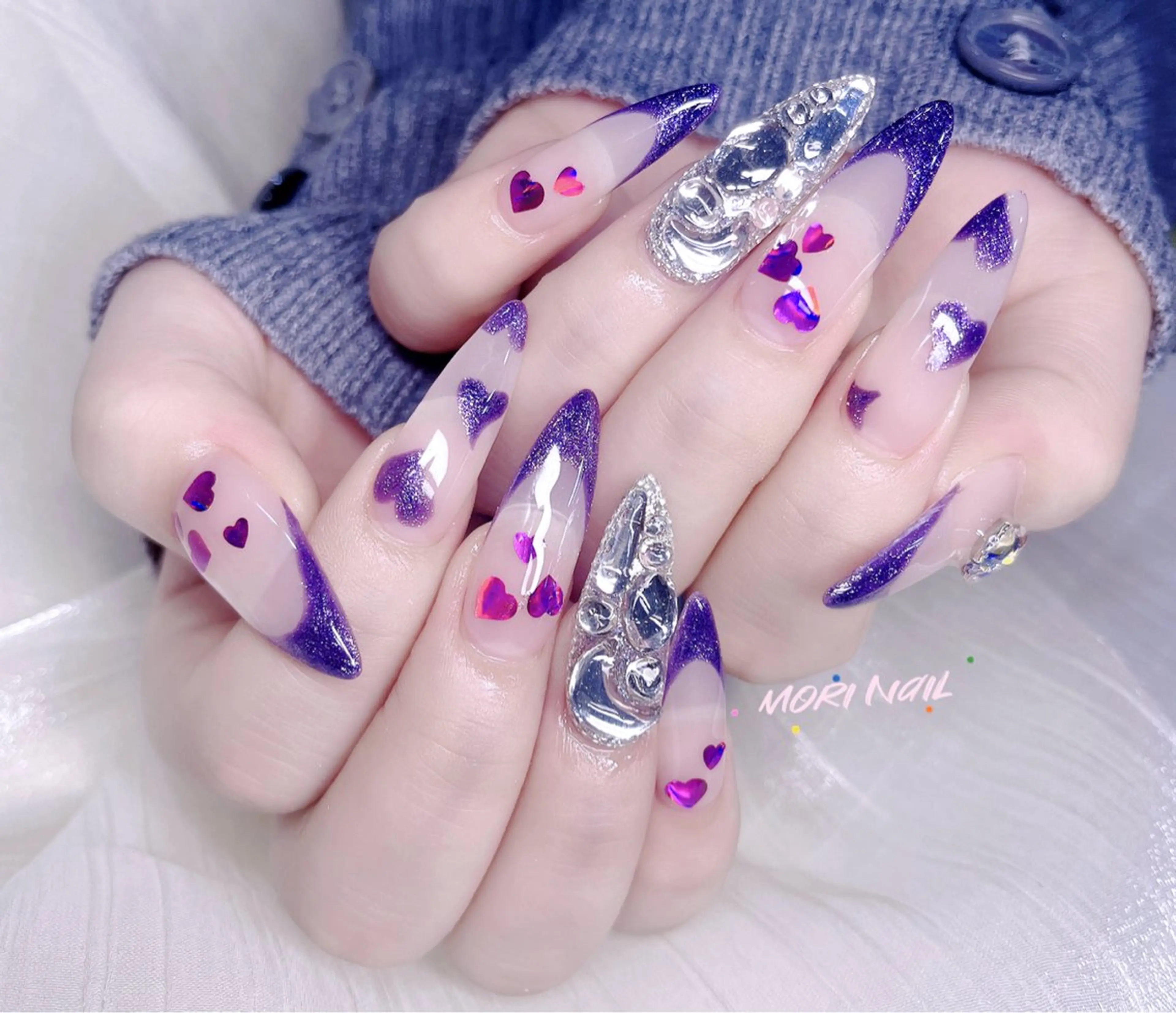 ネイル 森 ネイルサロンのネイルデザイン