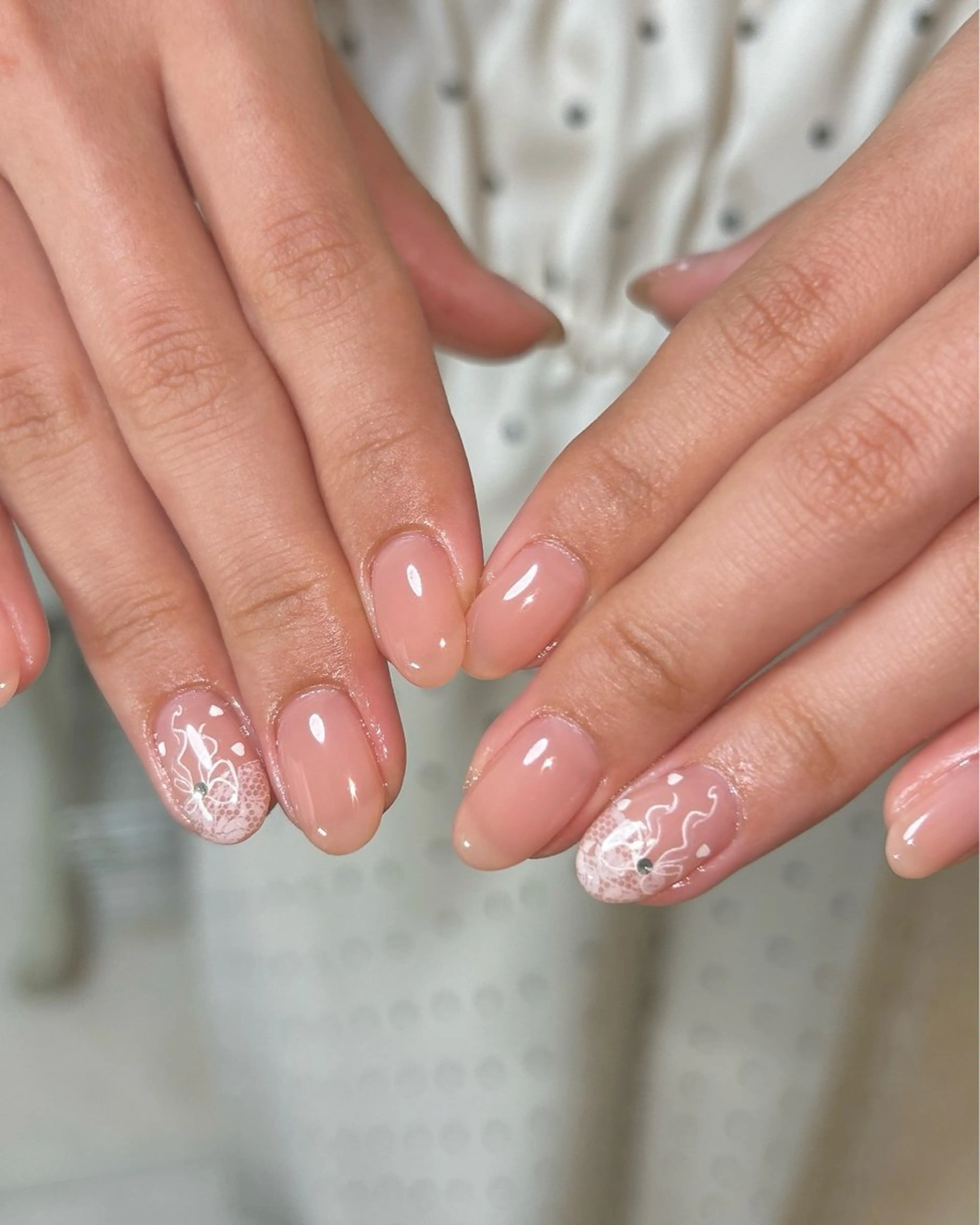 ネイル アートネイル ハンドネイル ten nail salon　かえでのネイルデザイン