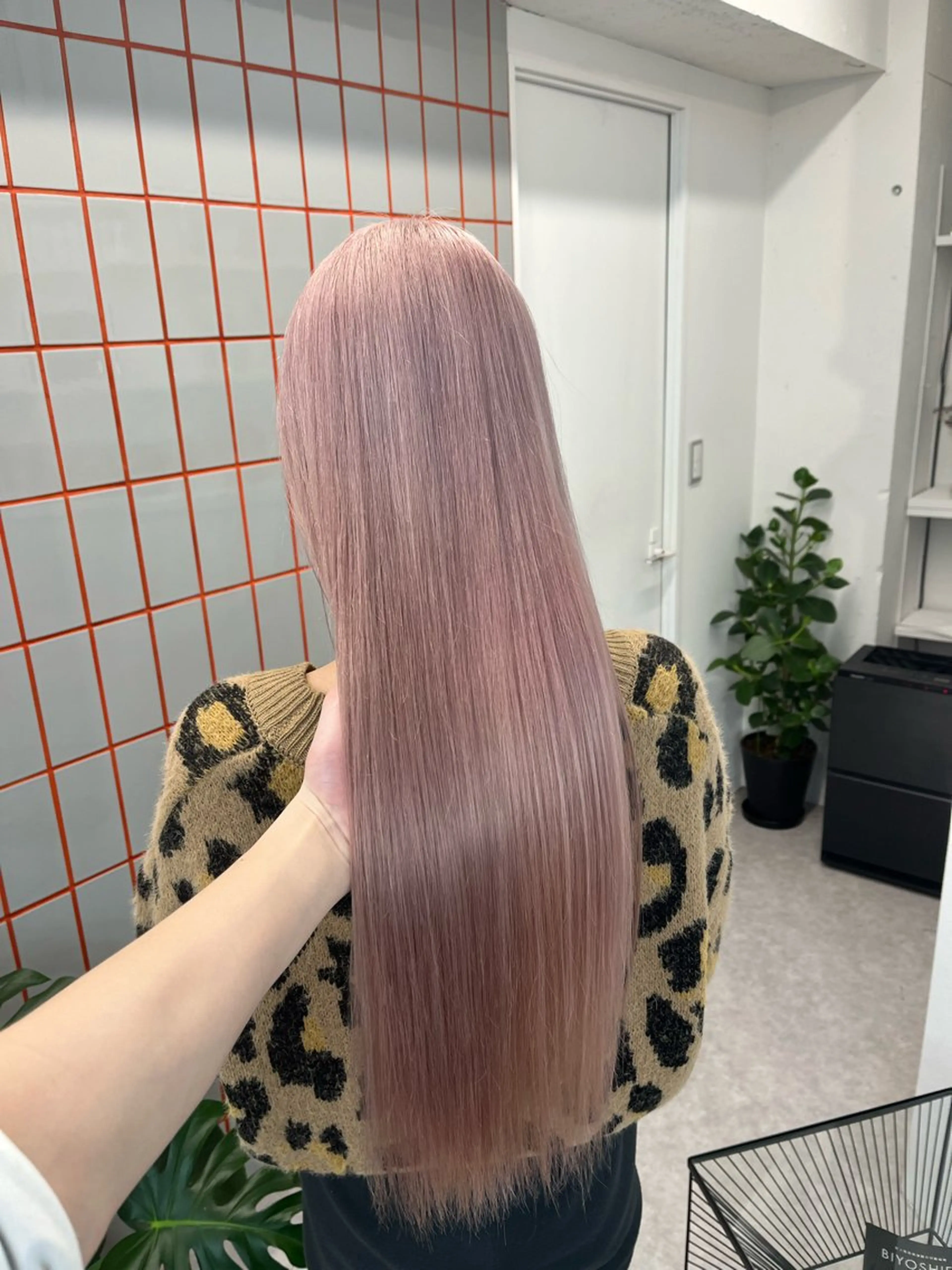 ロング カラー ベージュカラー ピンクカラー ピンクベージュ ヘアカラー 💍ダメージ最小限 ブリーチ/ちさと💍のヘアスタイル