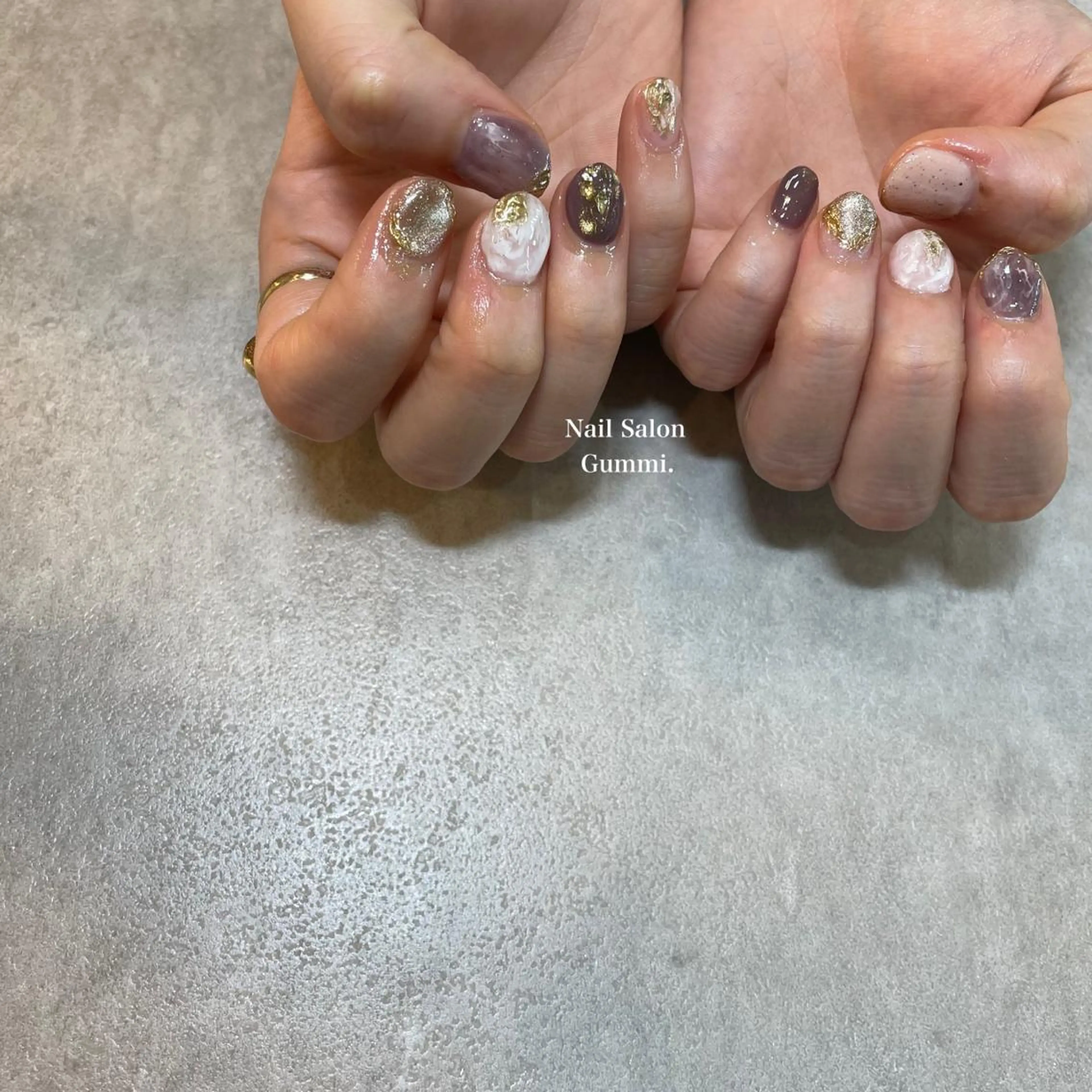 ネイル ブライダルネイル Nail Salon Gummi.のネイルデザイン