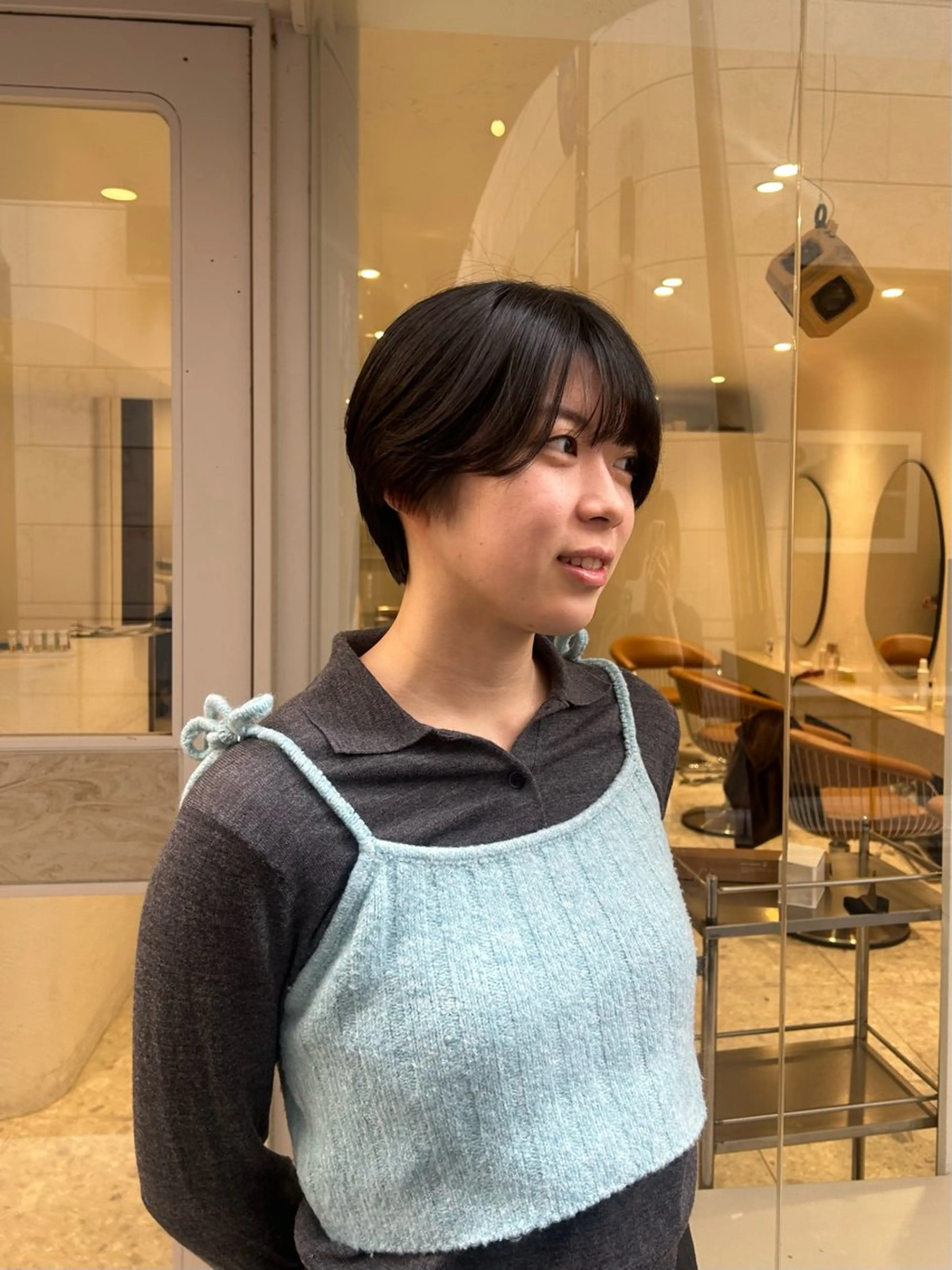 ショート iwami rena /Nary河原町のヘアスタイル