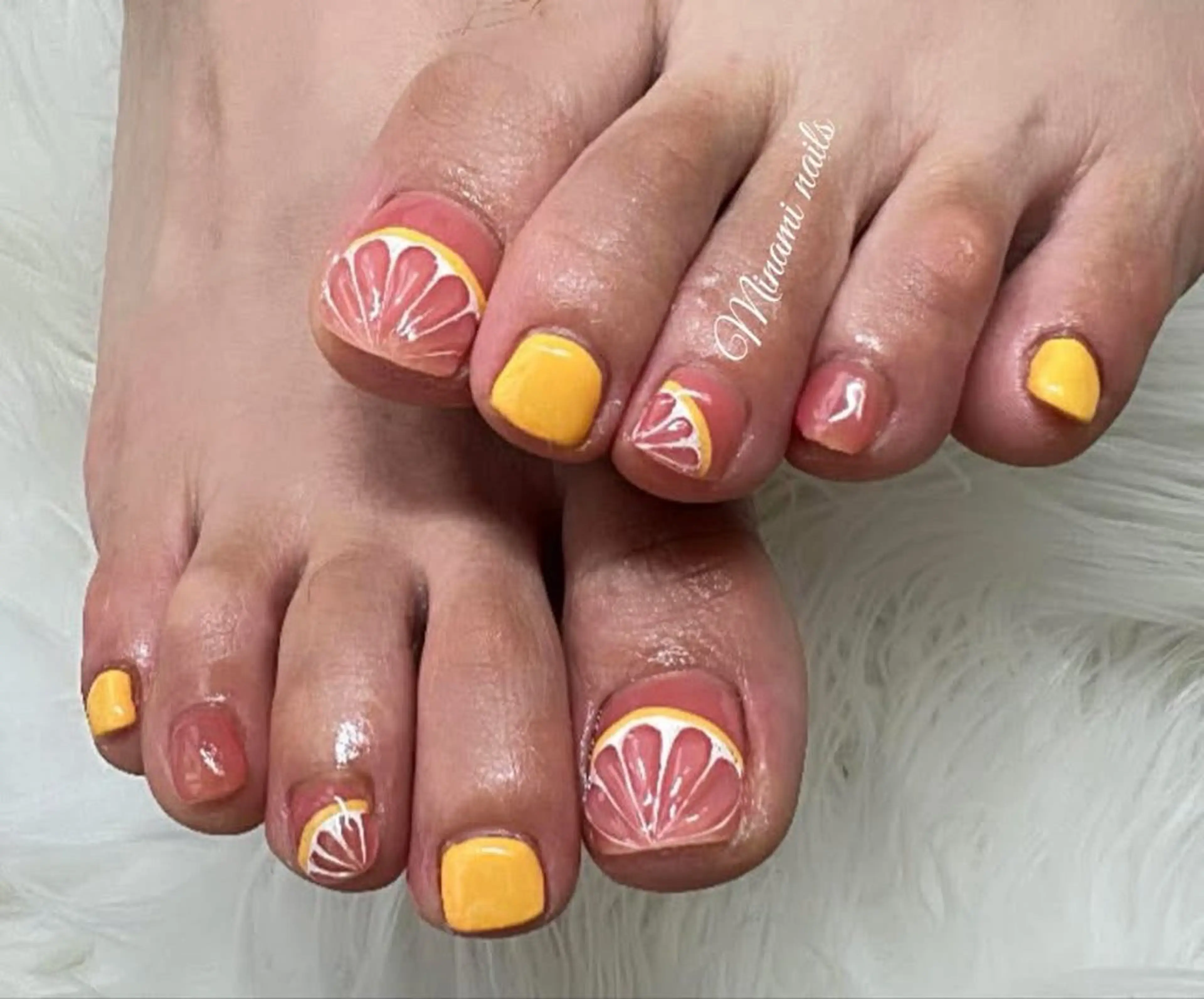 ネイル アートネイル オーロラネイル ガーリー キラキラネイル 韓国ネイル Minami Nailsのネイルデザイン