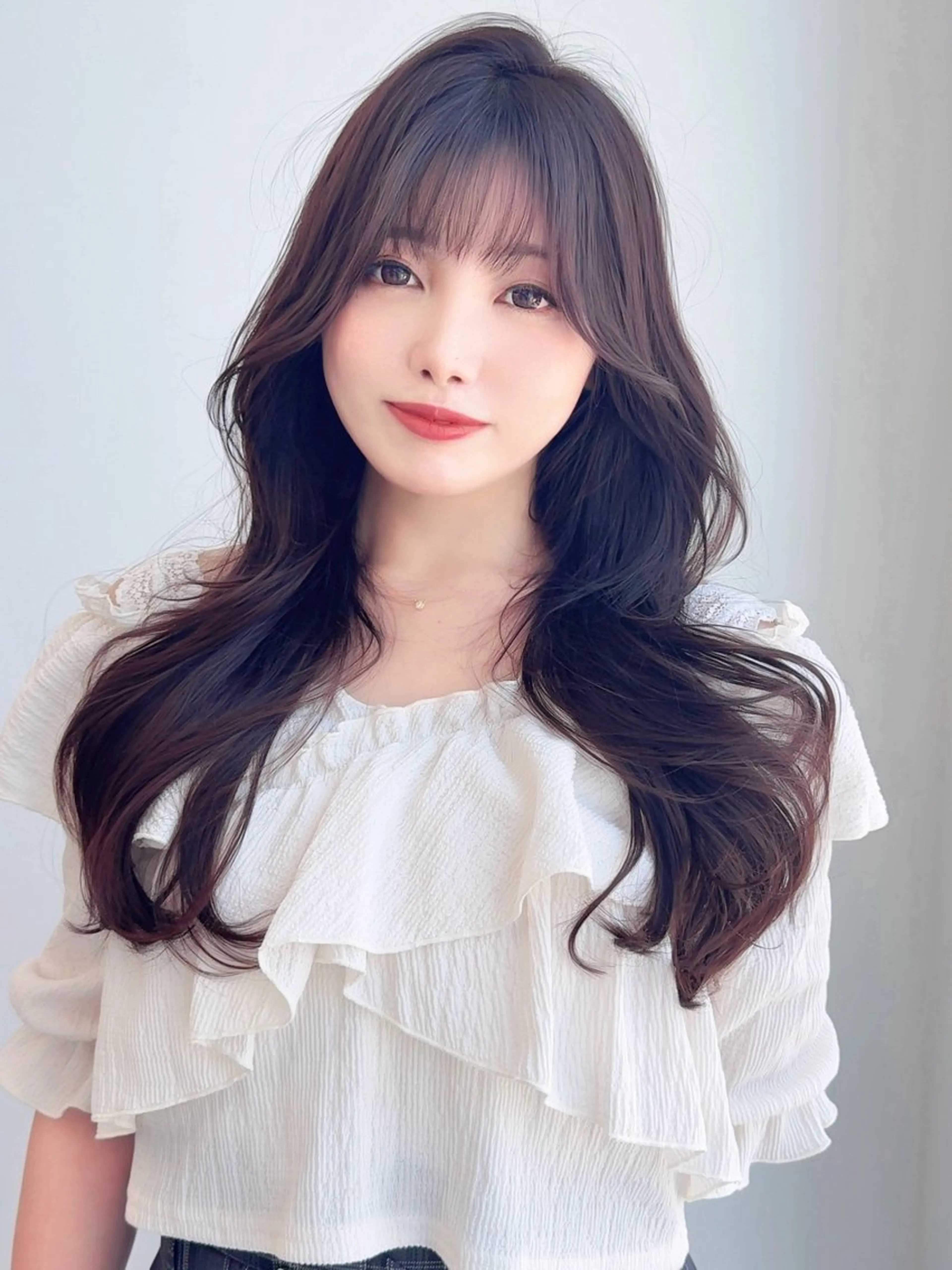 ロング くびれヘア カット ヘアカラー トリートメント 似合わせ松本 容政のヘアスタイル