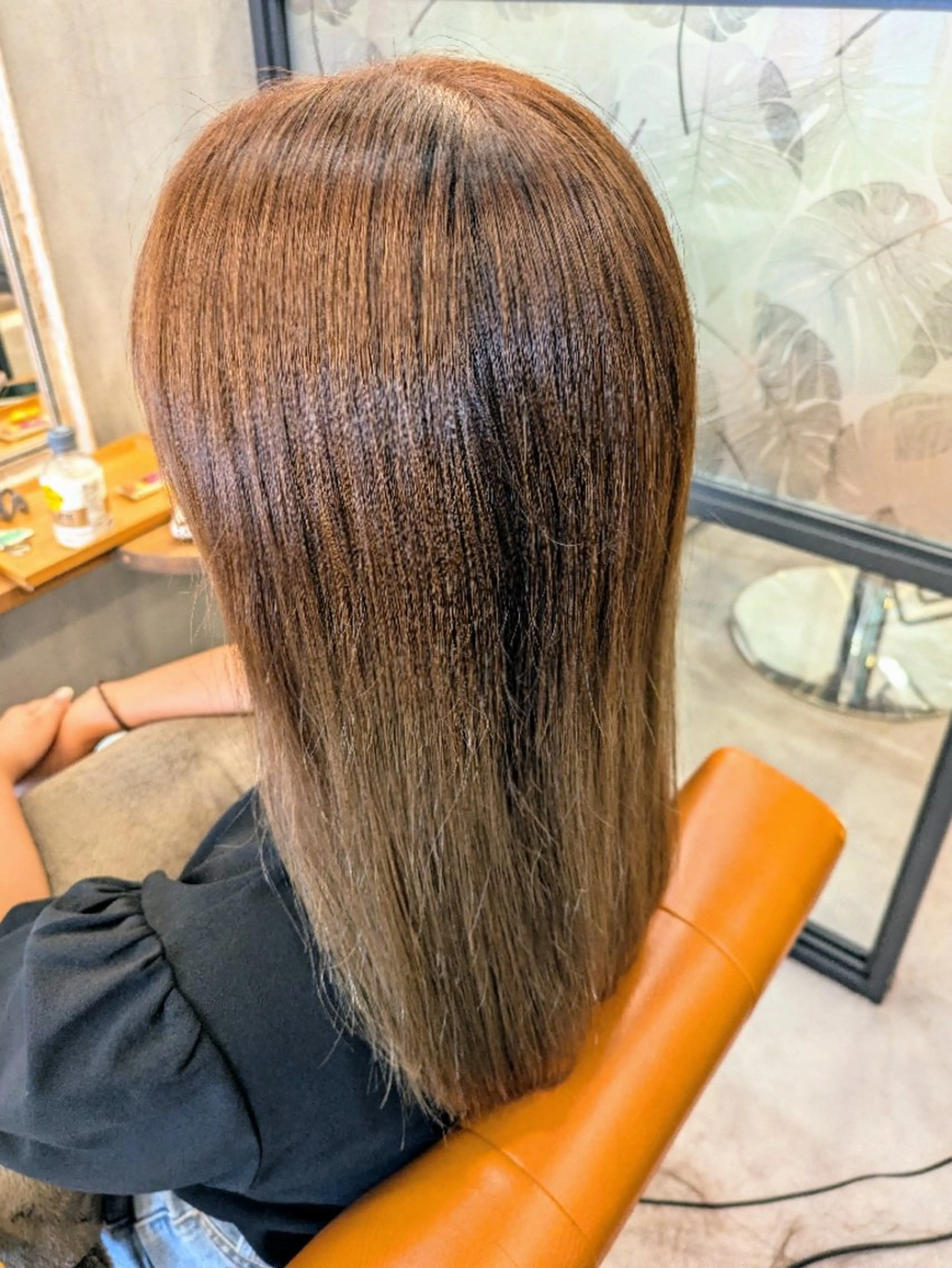 ミディアム カサハラ リホのヘアスタイル