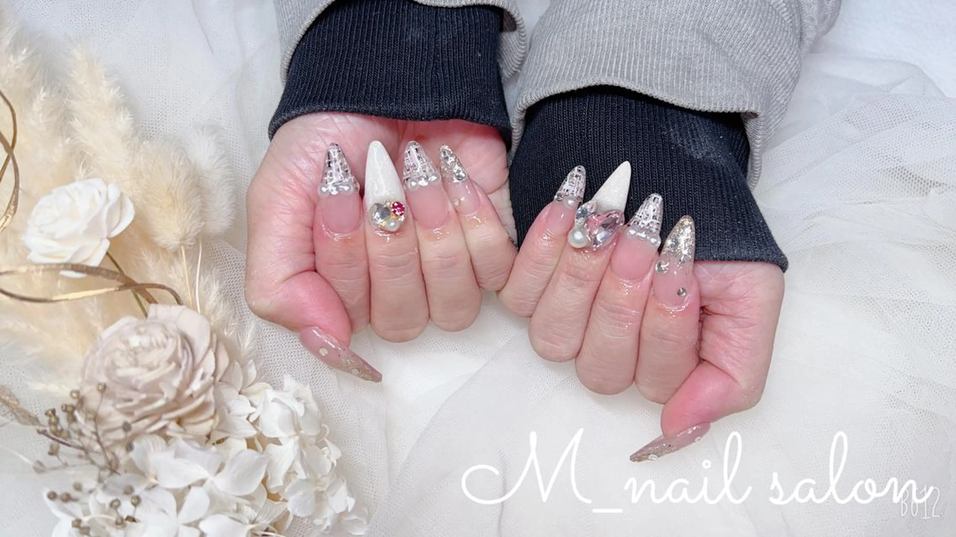 ネイル スカルプネイル M_ nail salonのネイルデザイン