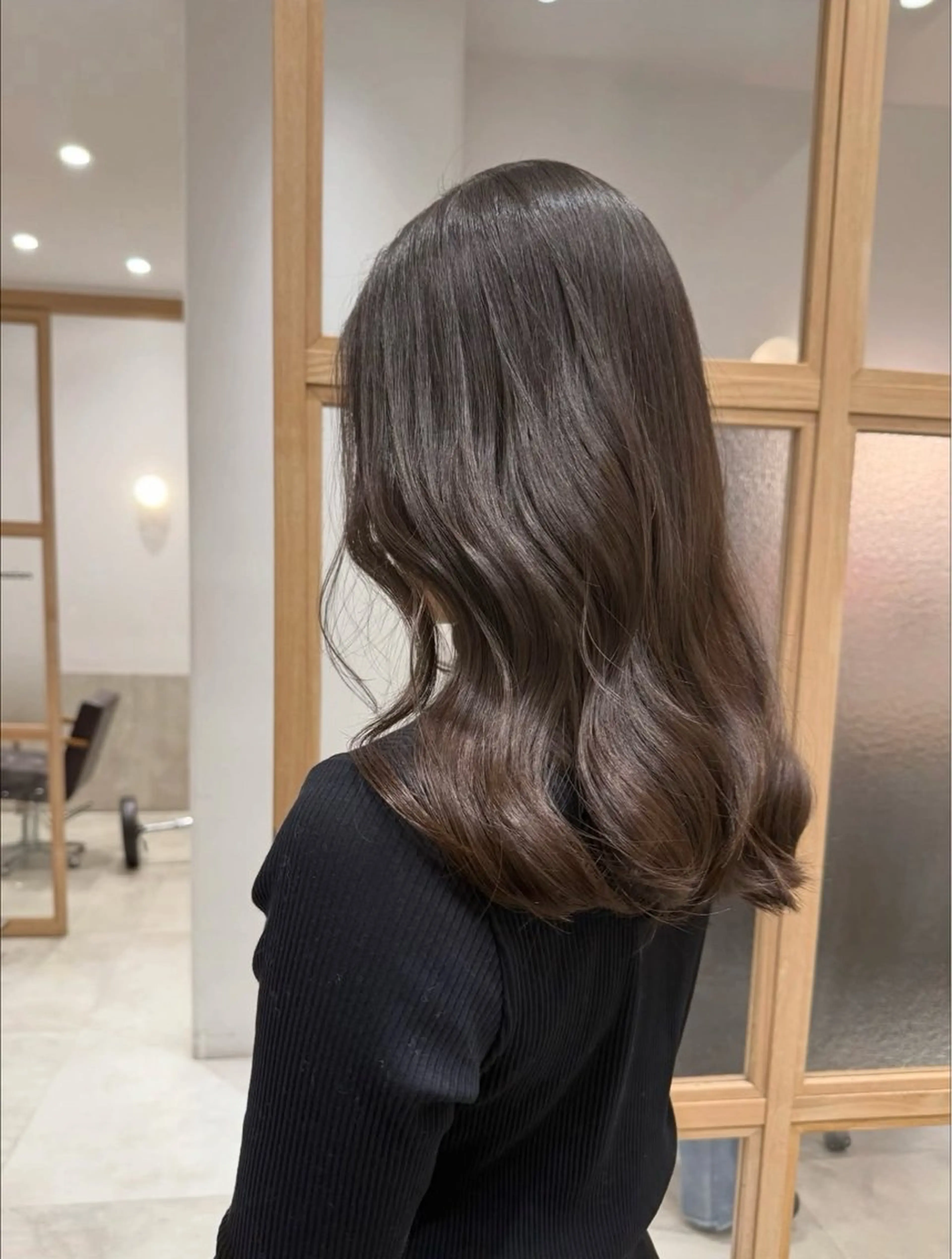 セミロング カット ヘアカラー トリートメント GO TODAY SHAiRE SALON 原宿Stella店所属・𓍯柔らかhair 𓍯 yukinoのヘアスタイル