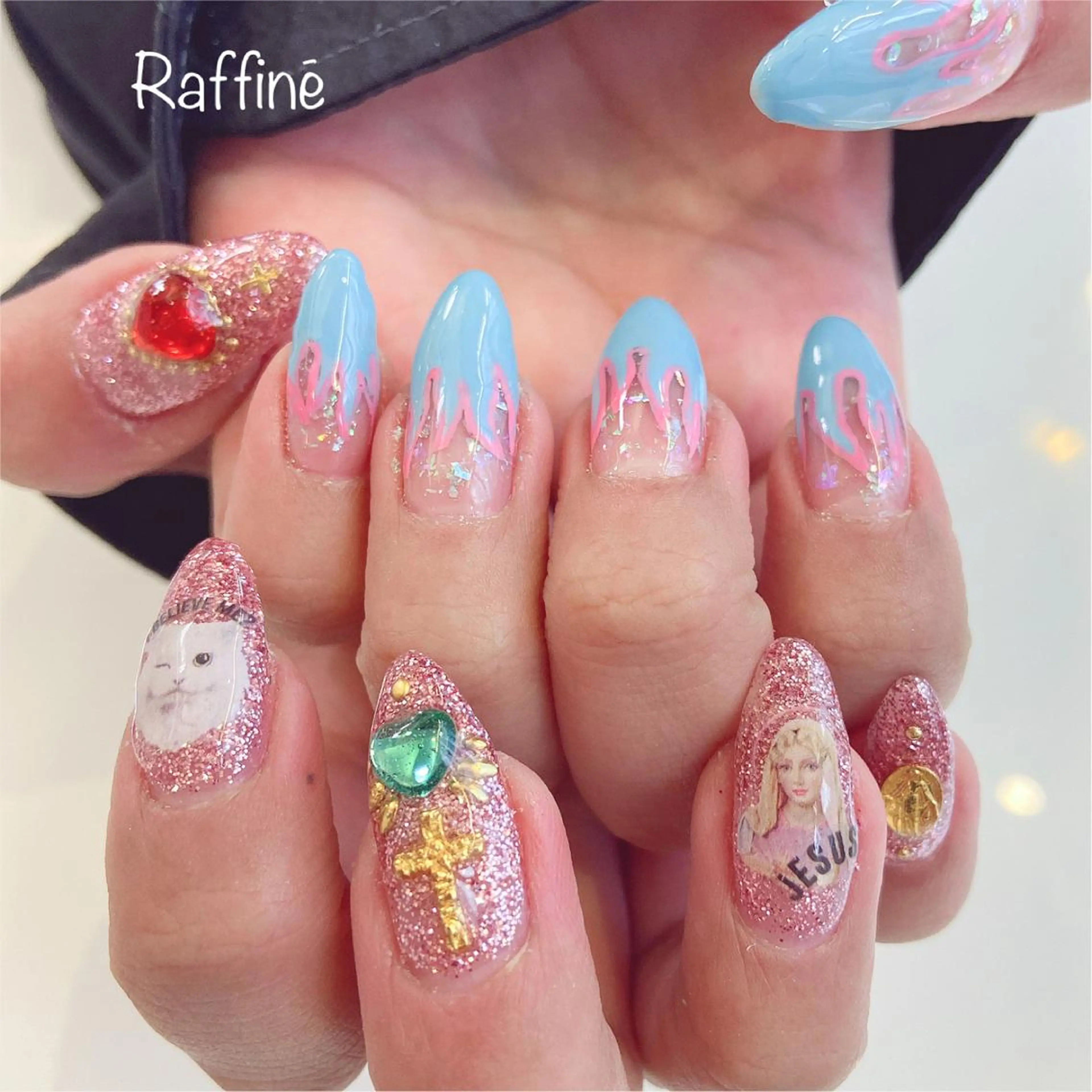 ネイル 韓国風✨髪質改善✨ 縮毛矯正✨松浦知奈美のヘアスタイル