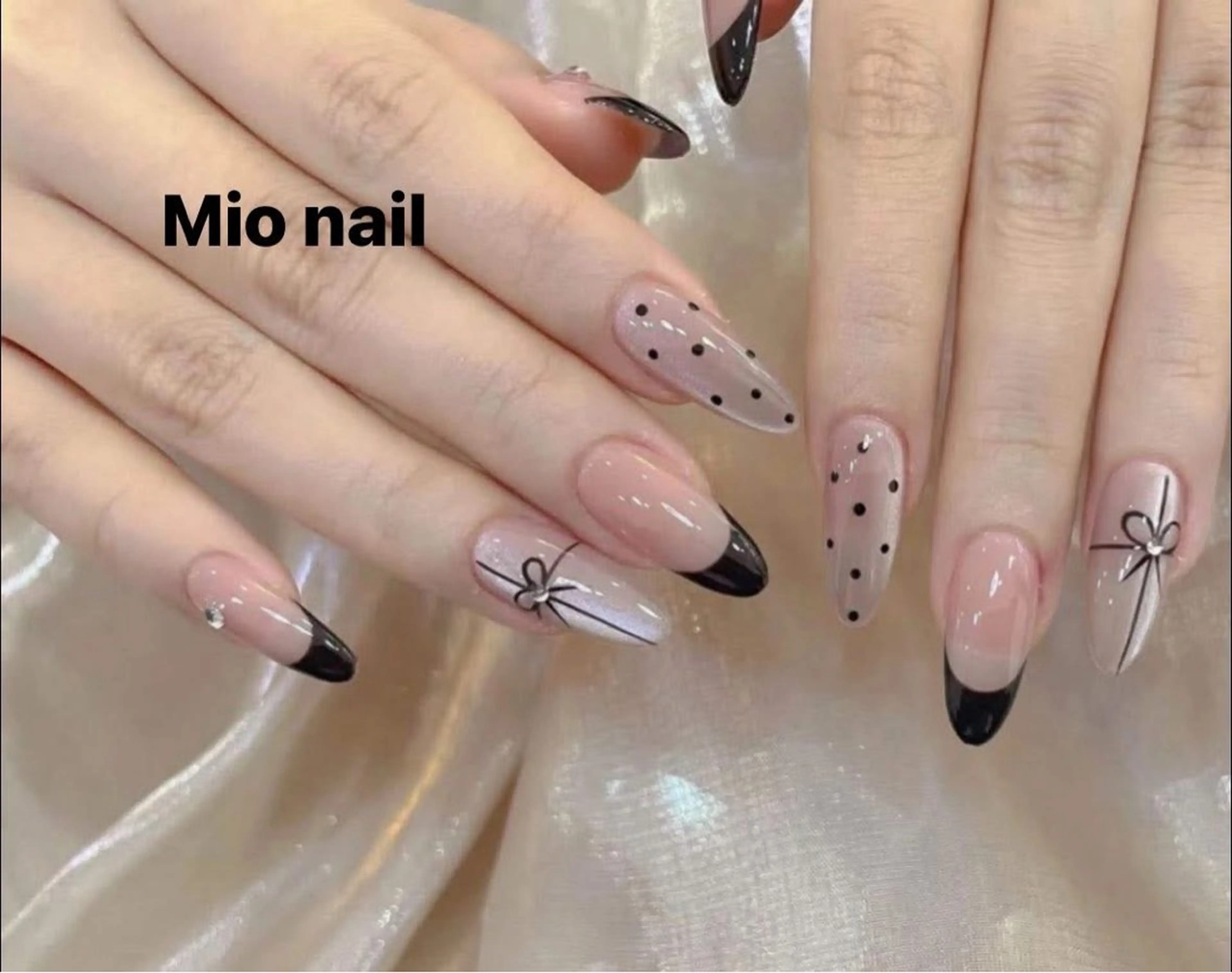 ネイル キラキラネイル 韓国ネイル ラメ(グリッター) ネイルチップ MiO Nailのネイルデザイン