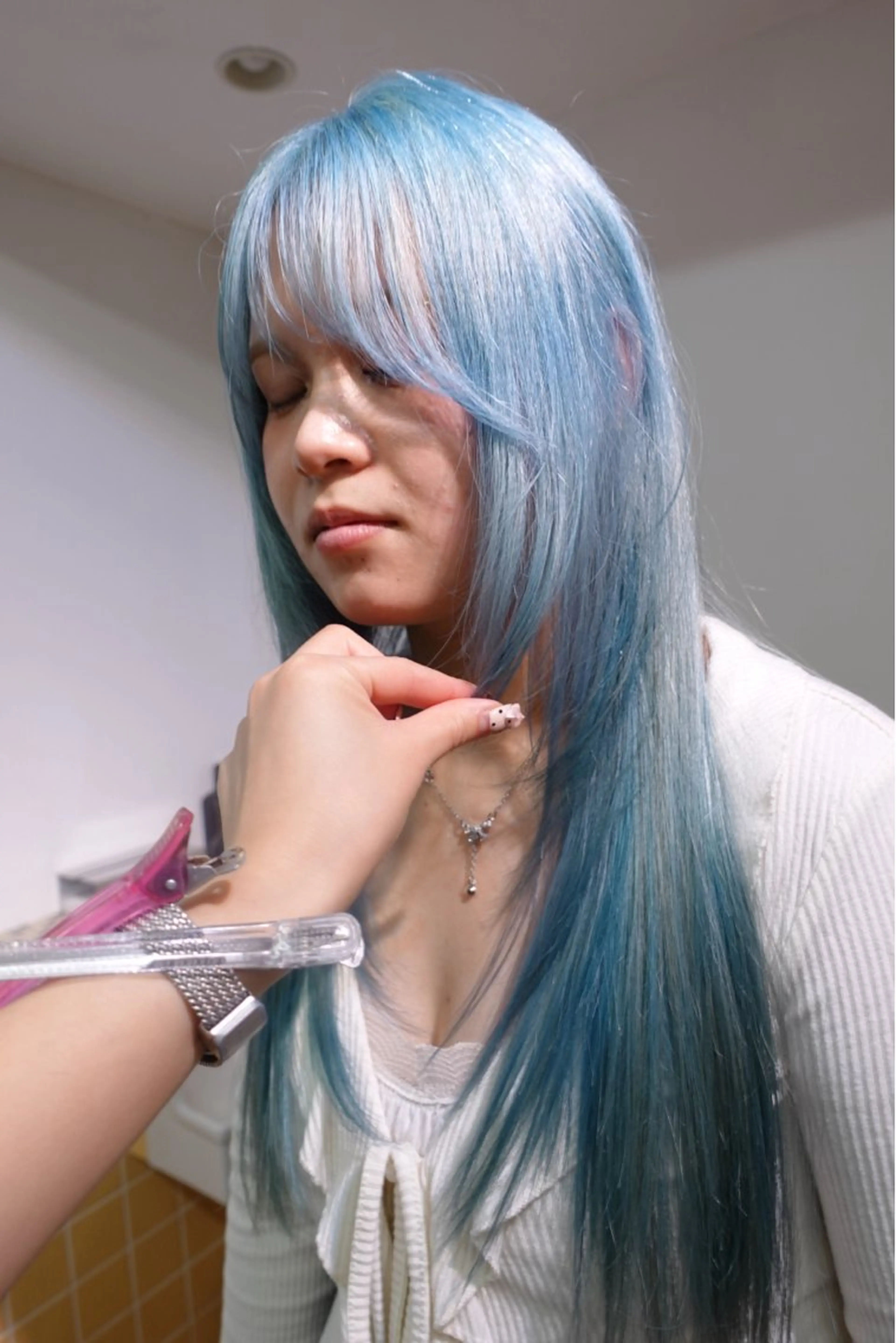 ロング カラー ヘアカラー sakura🌸 レイヤー/韓国ヘアのヘアスタイル