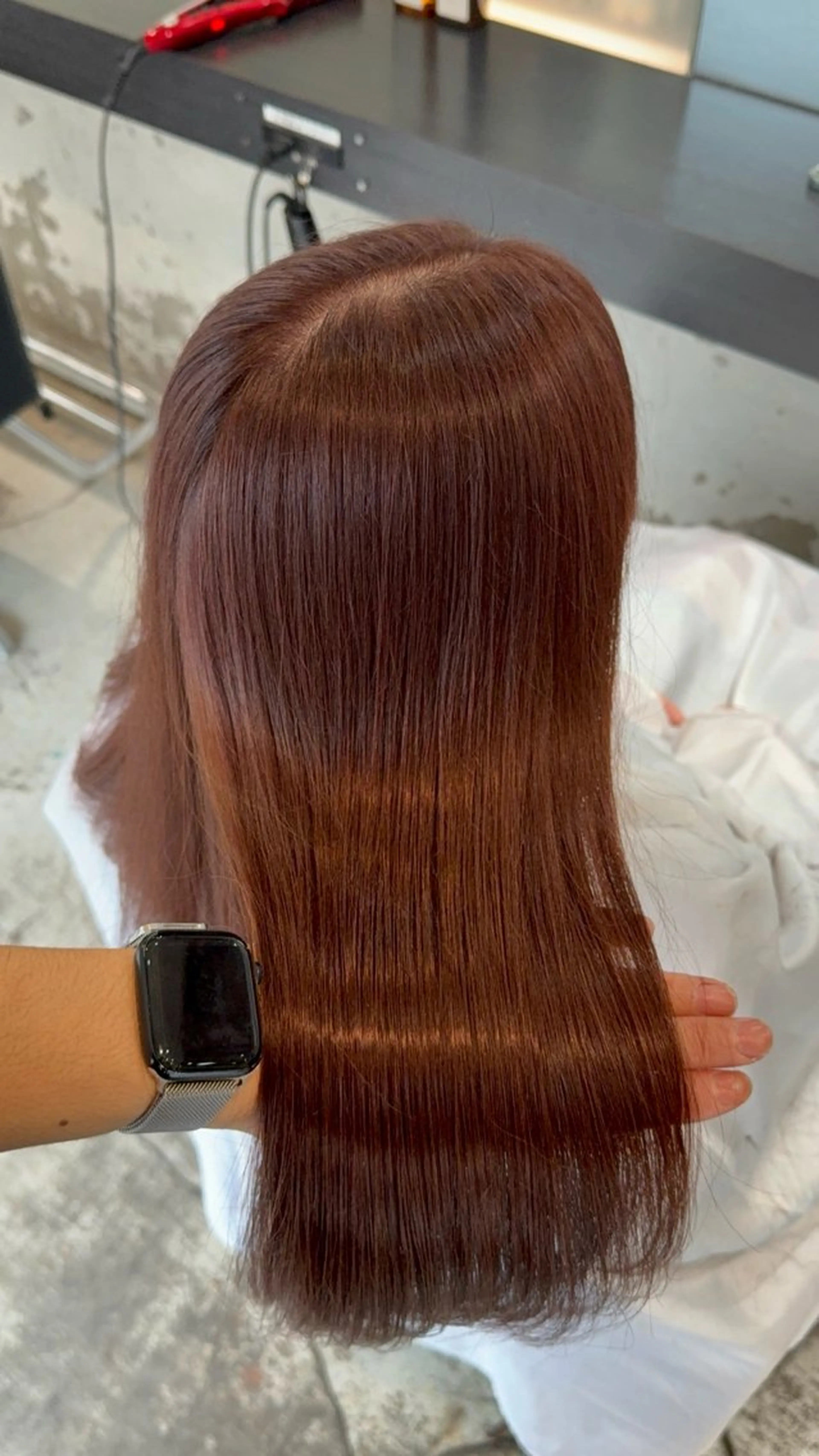 カラー ブラウンカラー ピンクカラー ヘアカラー トリートメント 🌈レイヤーカット/ ハイトーン🌈タクマのヘアスタイル