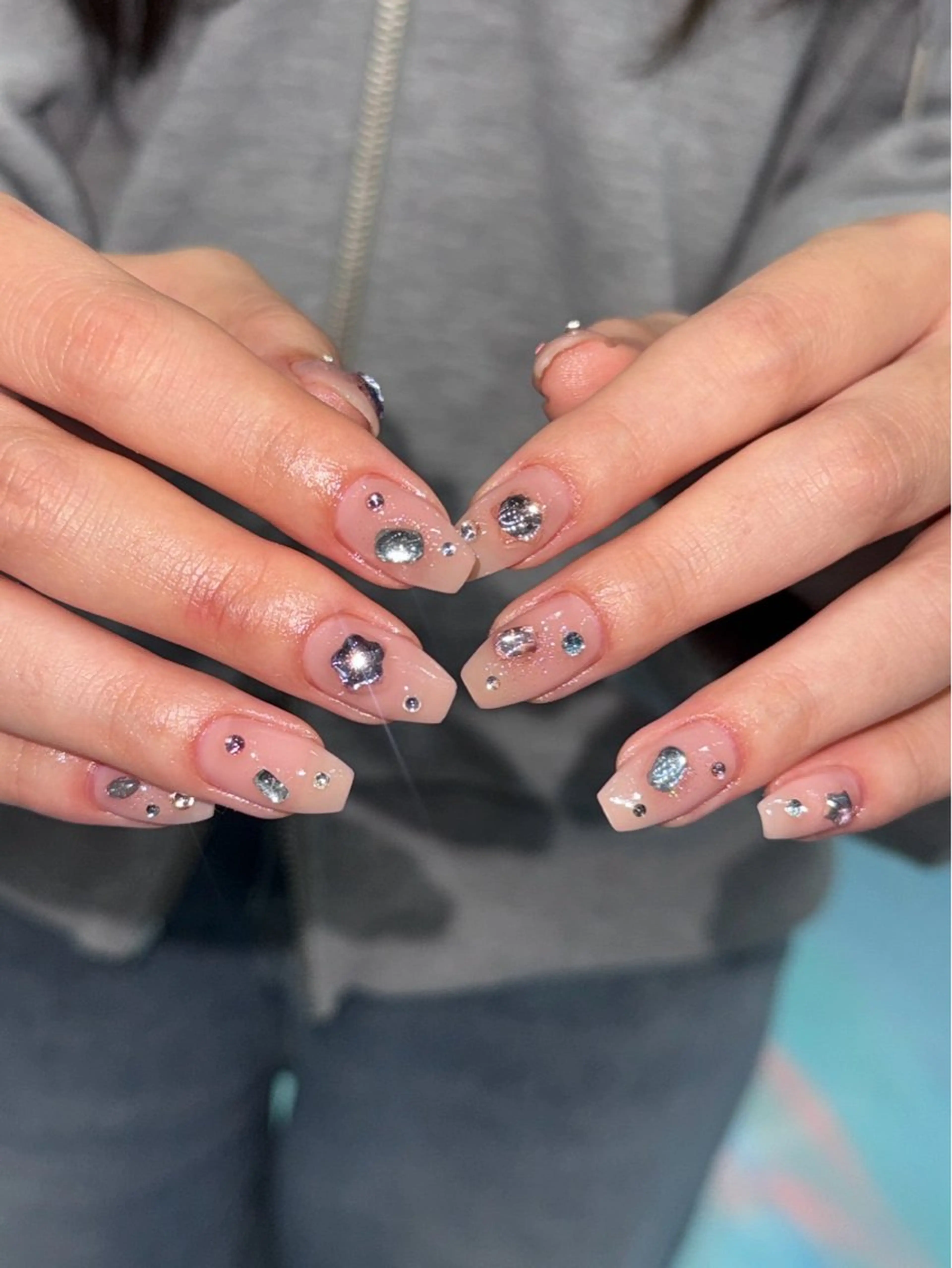 4/24 💎パーツ乗せ放題💎オフ有無不問(※亀裂直し/長さだし不可)の写真