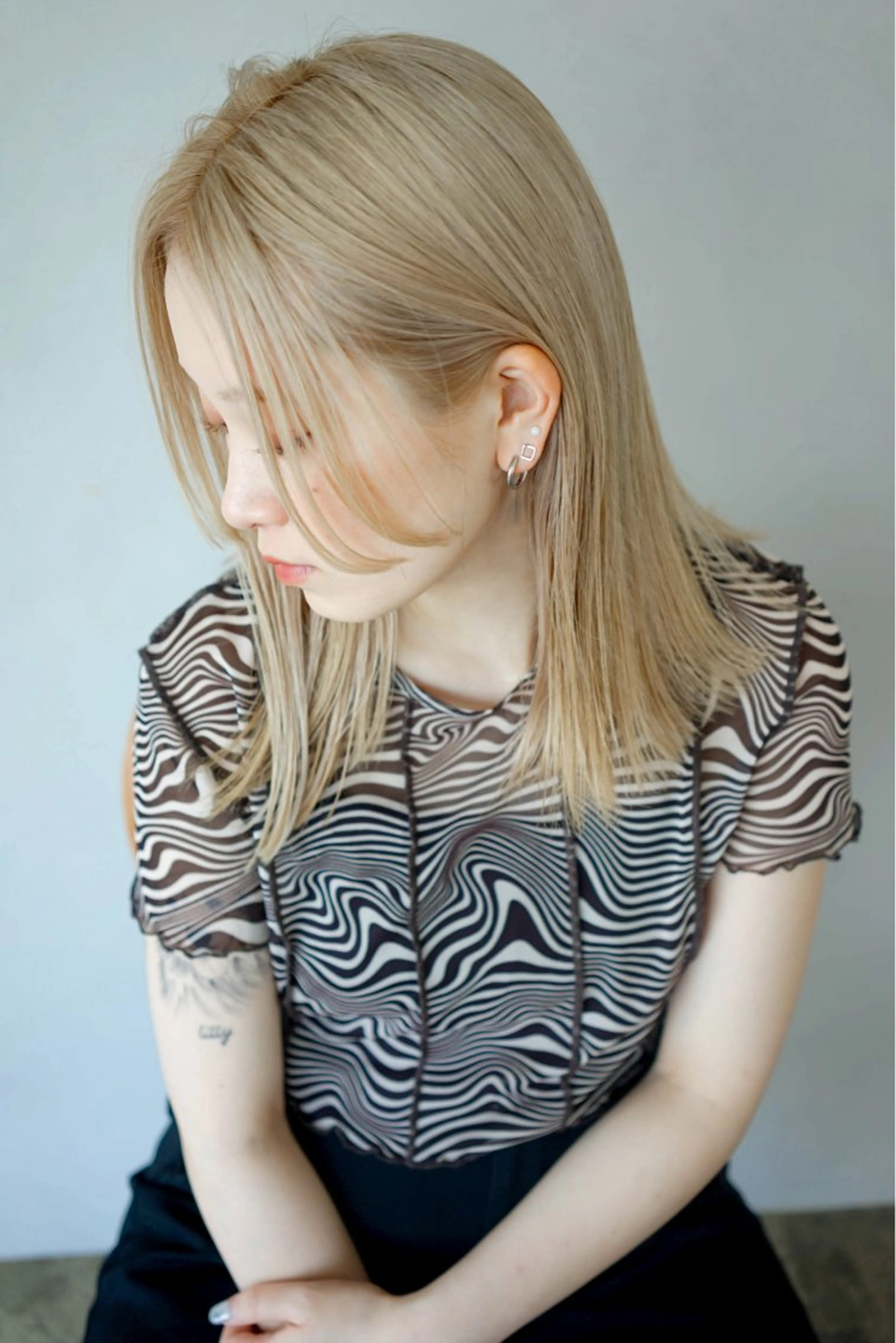 ミディアム lodge art /ユウナのヘアスタイル