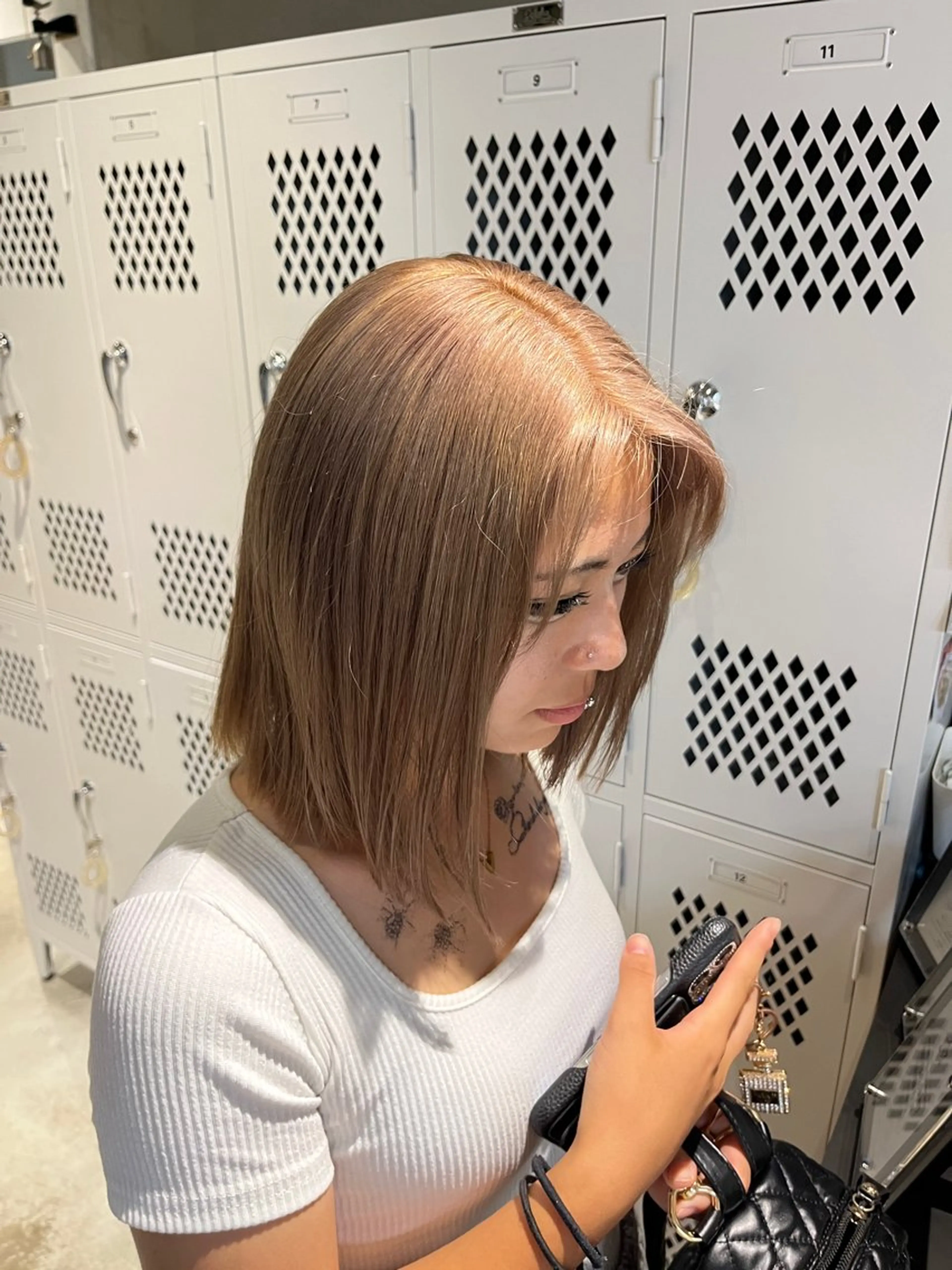 ショート カラー ヘアカラー ちせ/ 透明感カラー /調布˚ 🦢₊✧のヘアスタイル