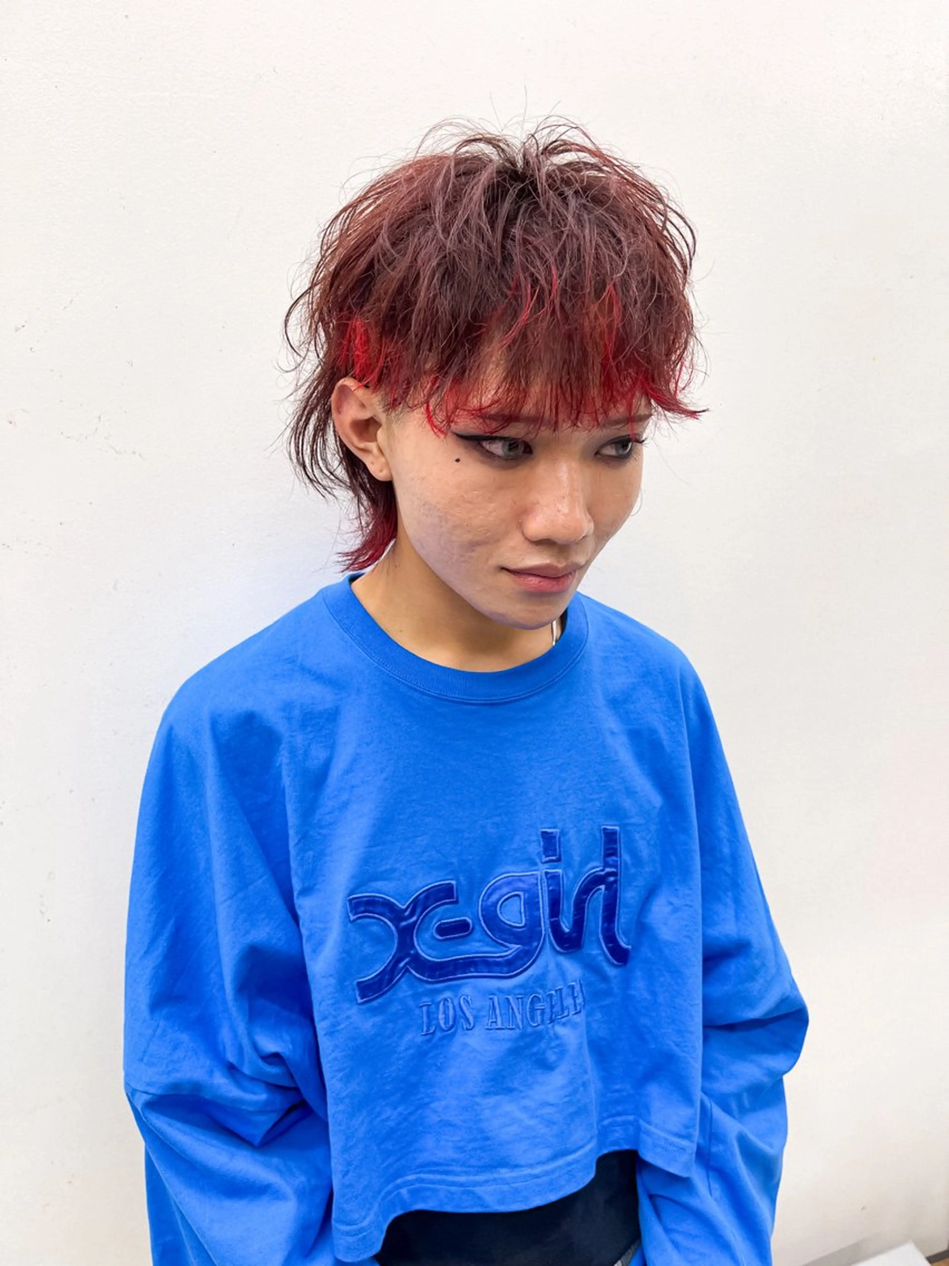 カラー メンズ カット ヘアカラー 森本裕/オーナー/ スパイラルパーマのヘアスタイル