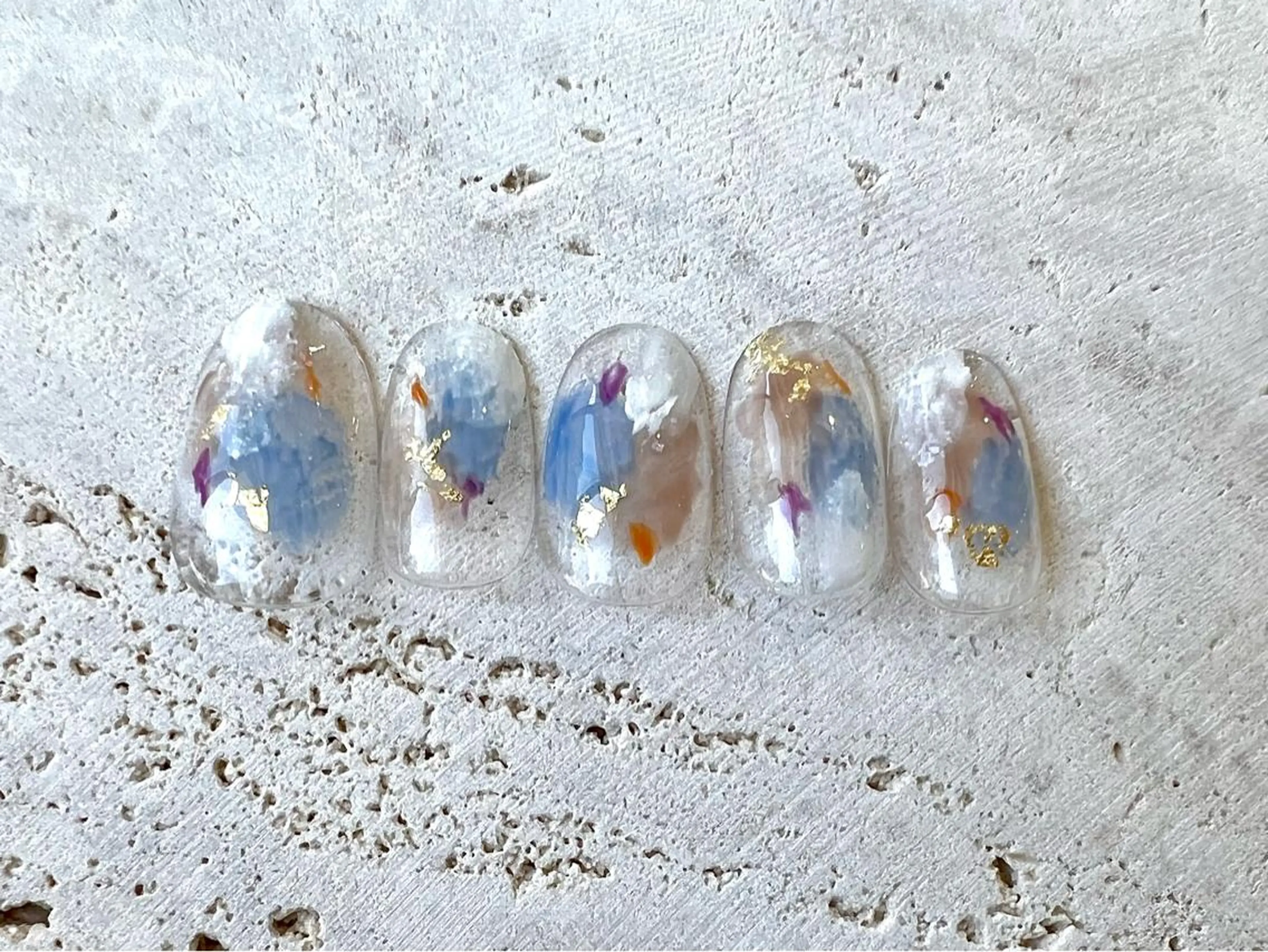 ネイル 💙0203 munimusanのネイルデザイン