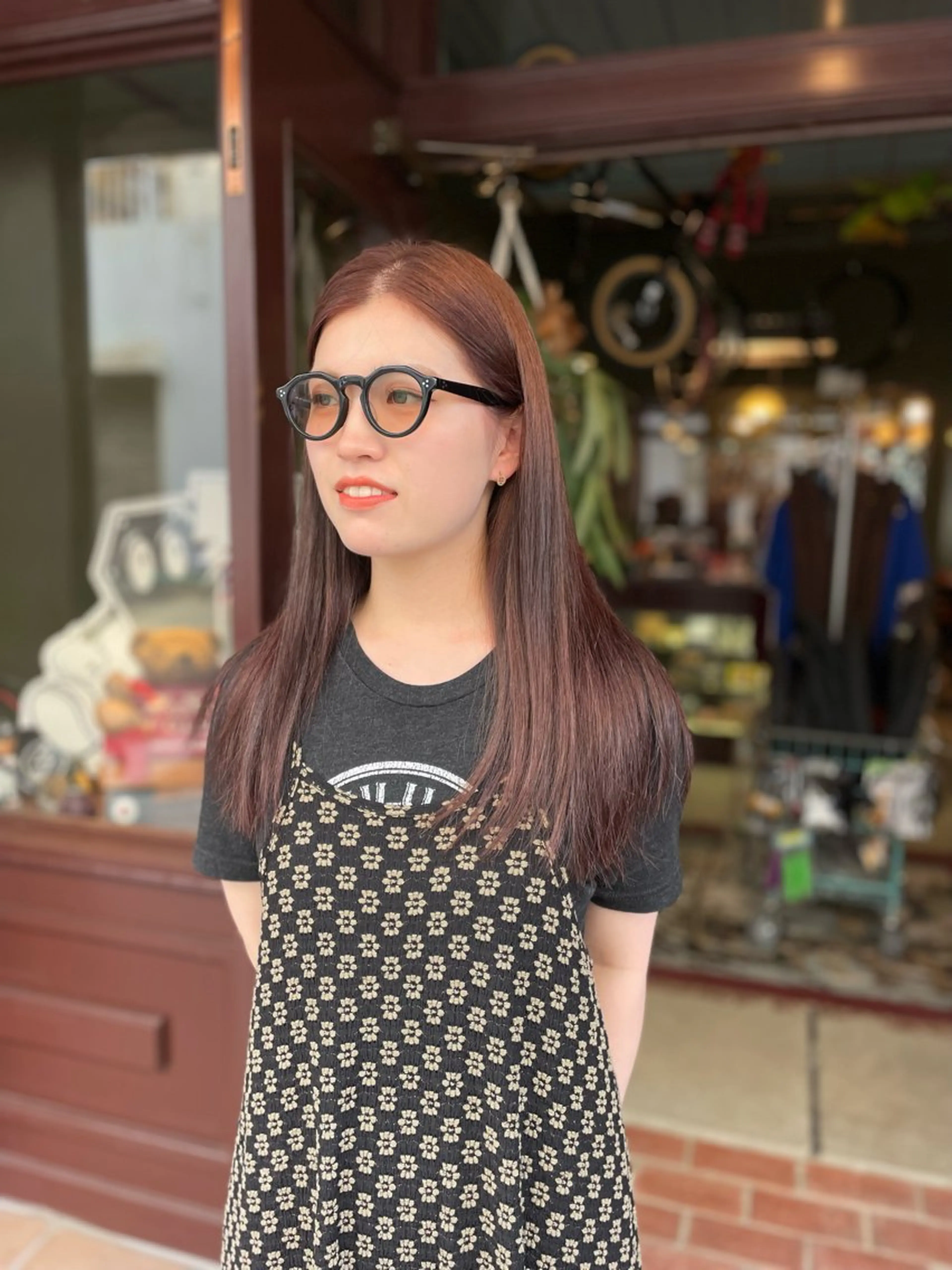 ロング カラー カット ヘアカラー トリートメント PATH-hair. storeのヘアスタイル