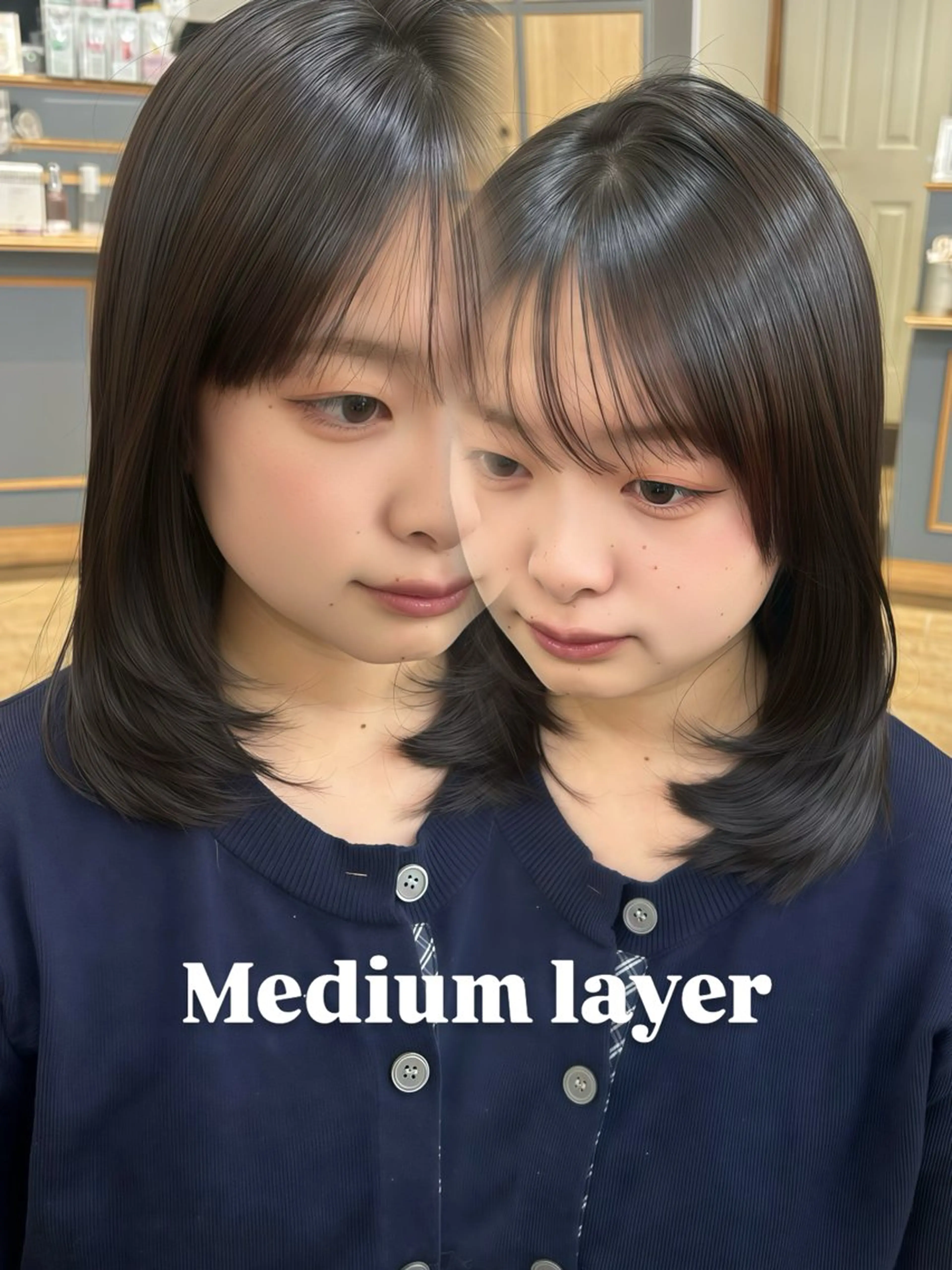 🧤平日限定🧤レイヤーカット+うる艶3stepトリートメント付き♡の写真