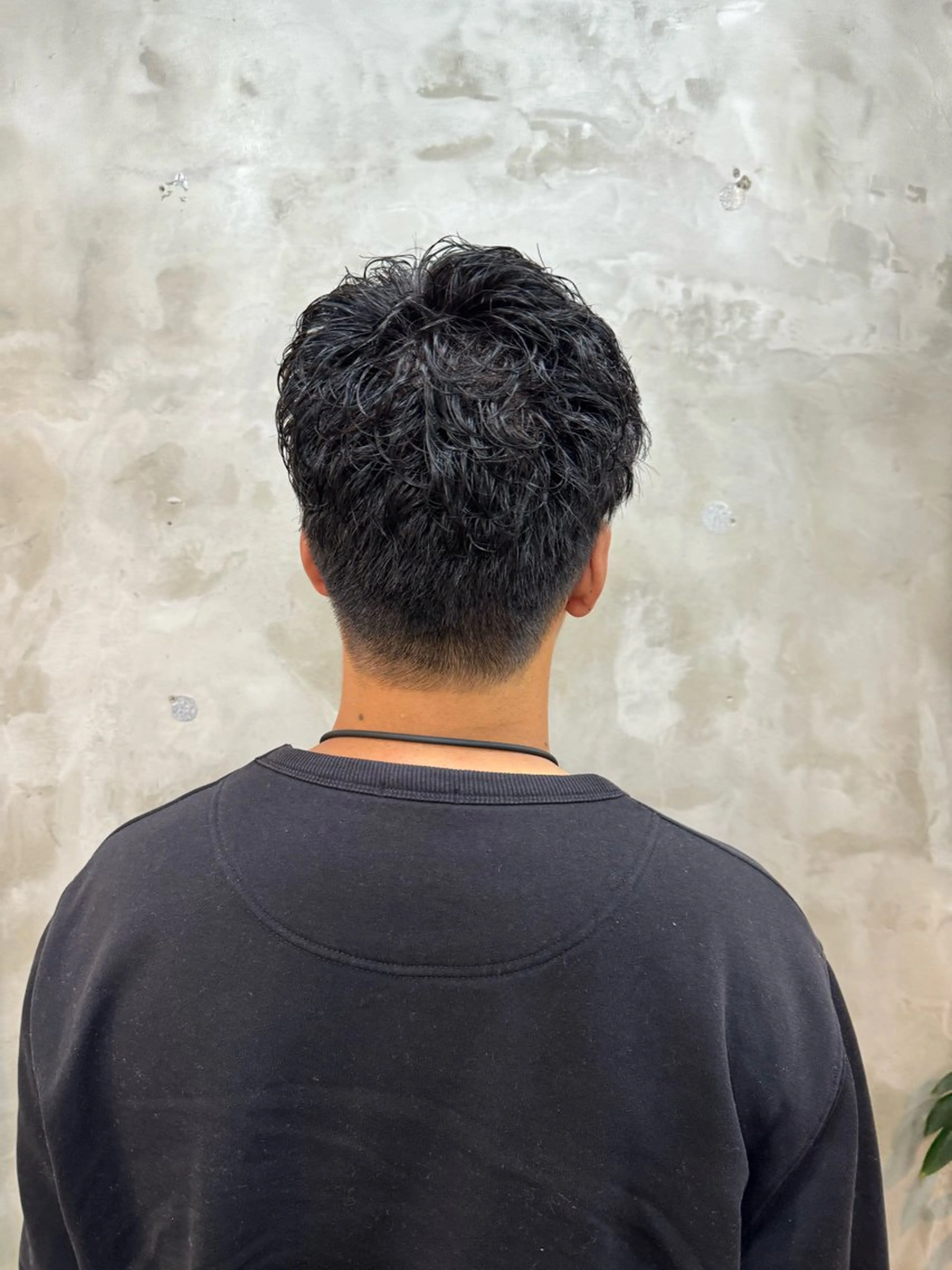パーマ メンズ メンズパーマ スパイキーショート 志賀 あずみのヘアスタイル