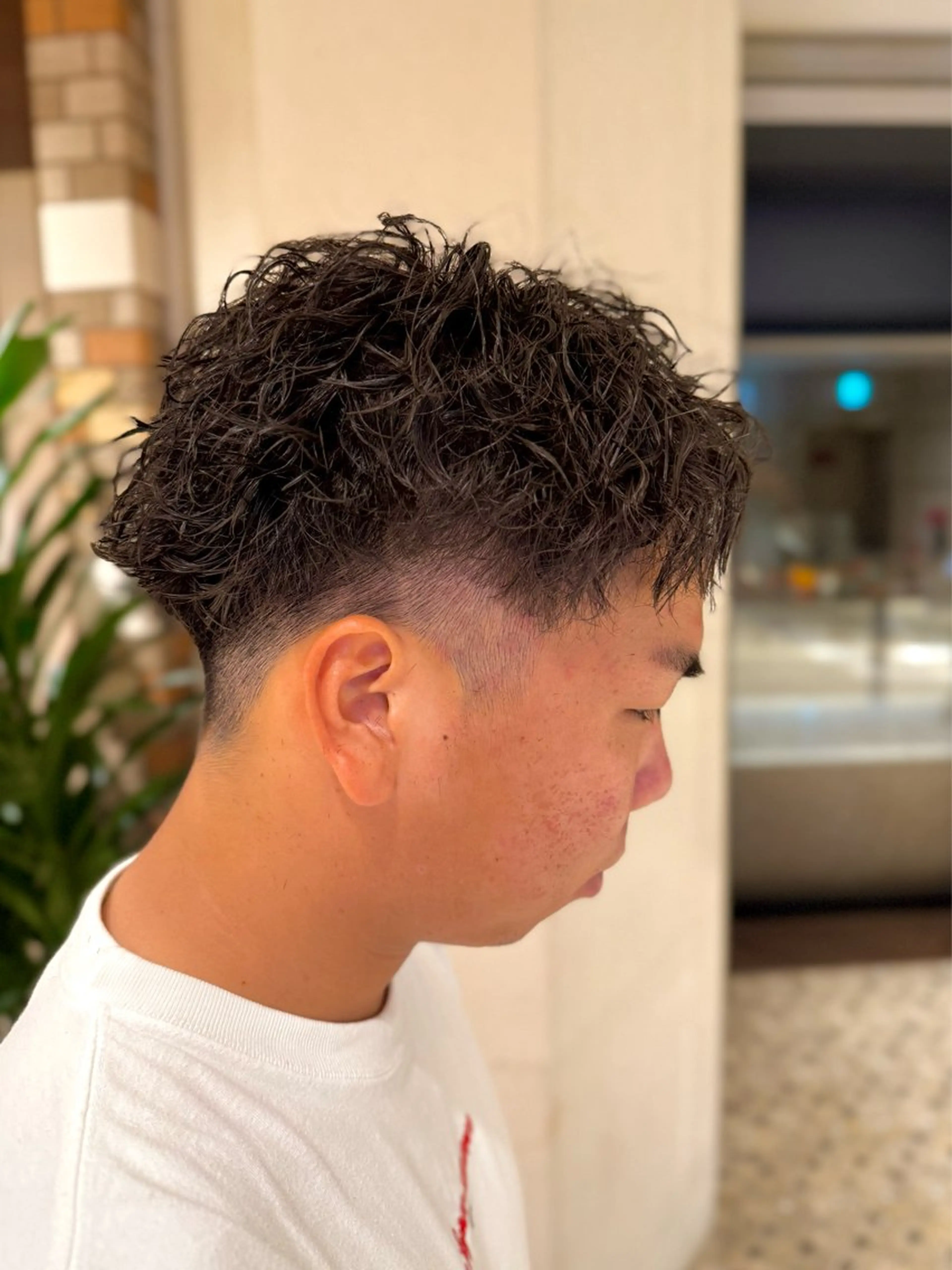 パーマ 岡山 綾汰のヘアスタイル