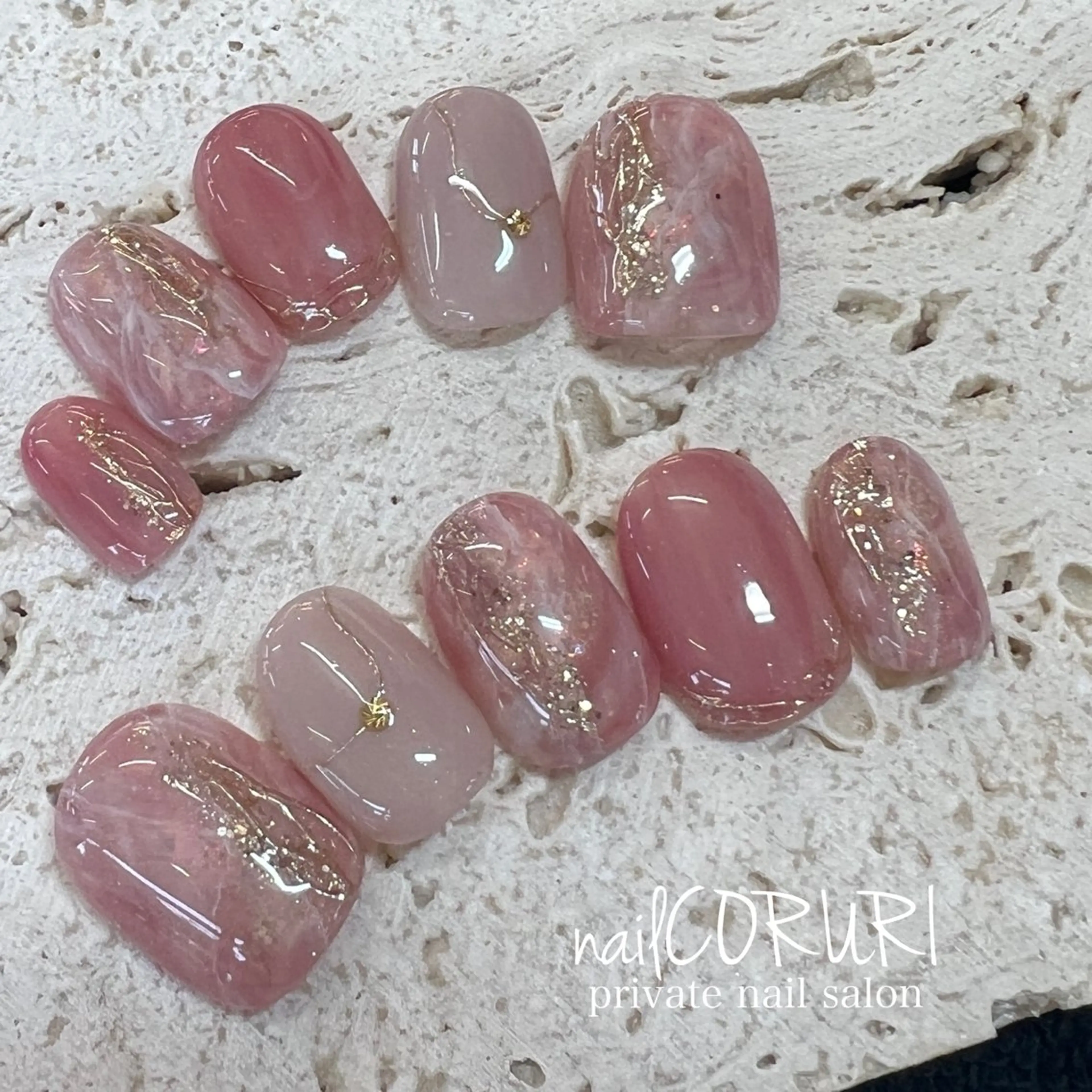 ネイル ネイルチップ nail CORURIのネイルデザイン