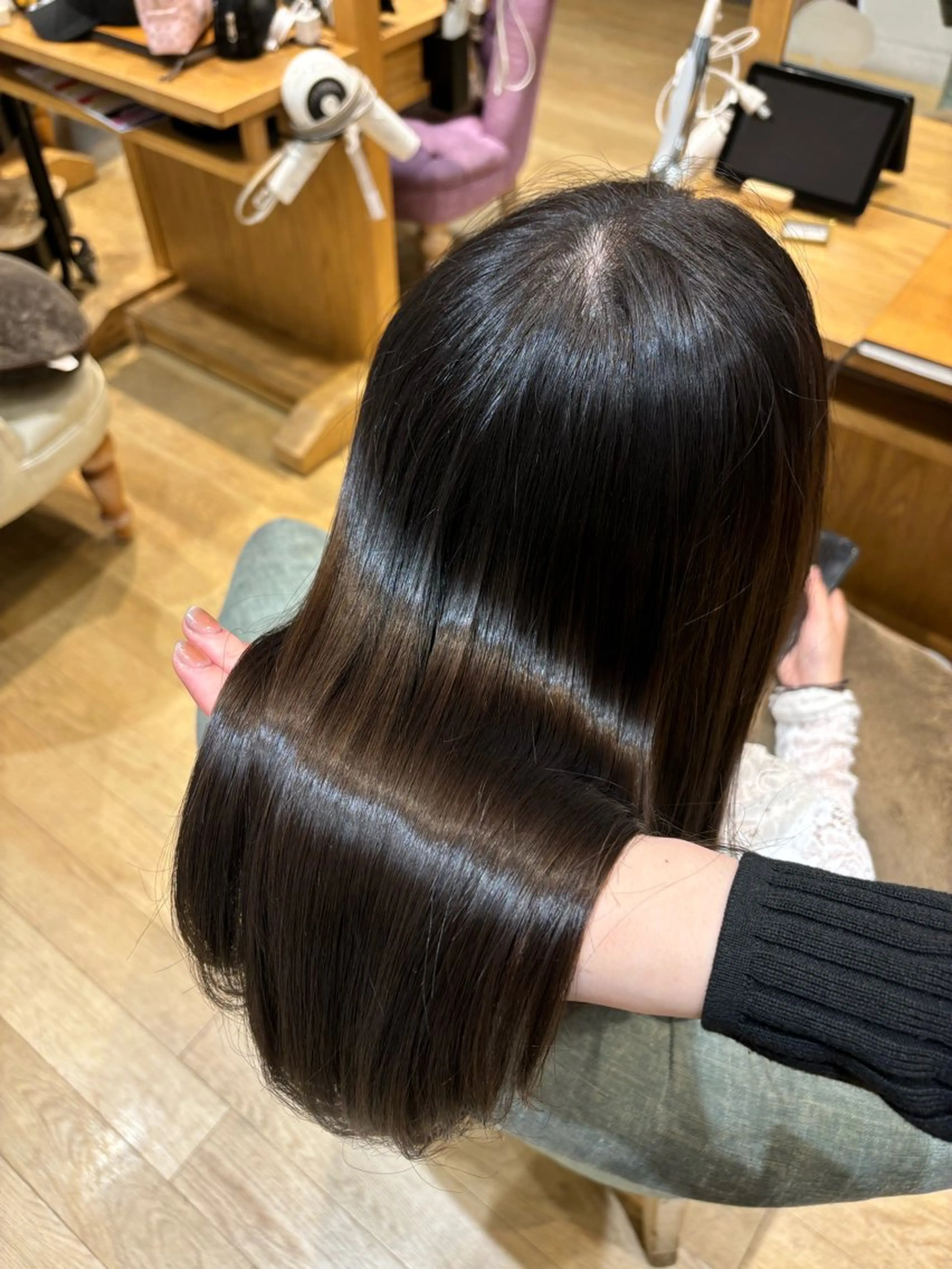 セミロング 碓氷和叶 ✨パーマ•美髪矯正✨のヘアスタイル