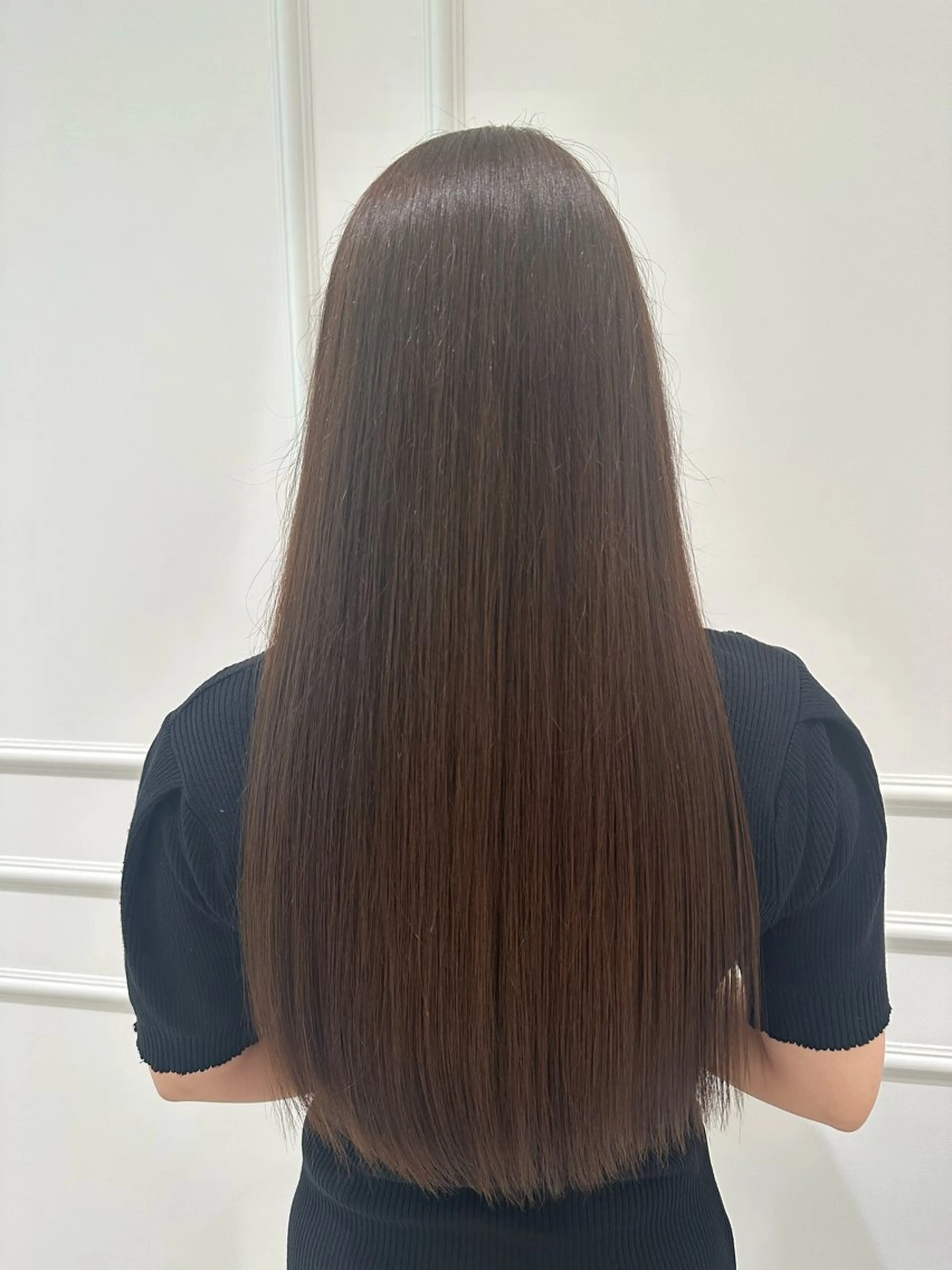 ロング カラー 廣瀨 紅葉のヘアスタイル
