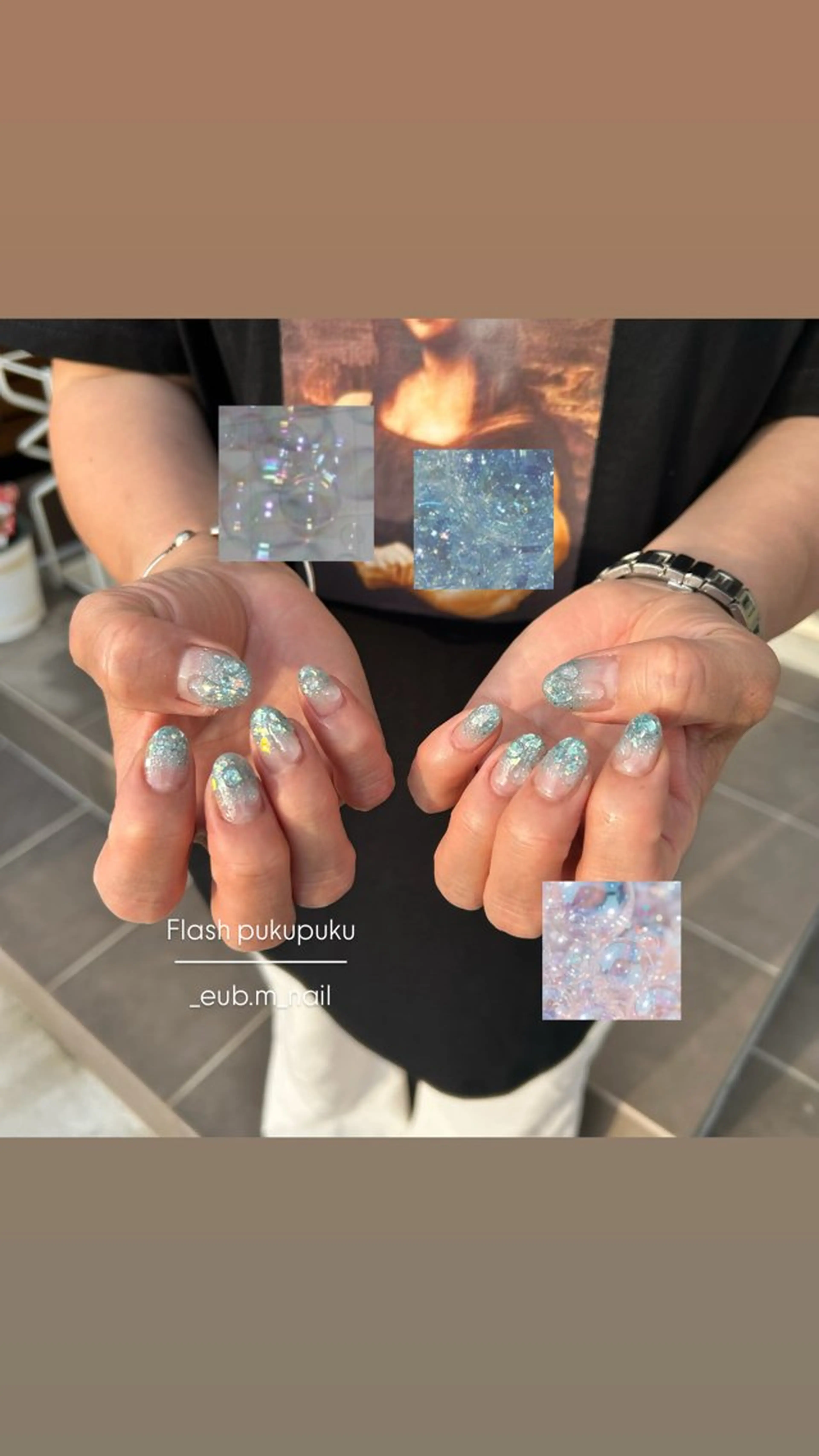 ネイル 夏ネイル ハンドネイル 深夜ネイルサロン eub.m_nailのネイルデザイン
