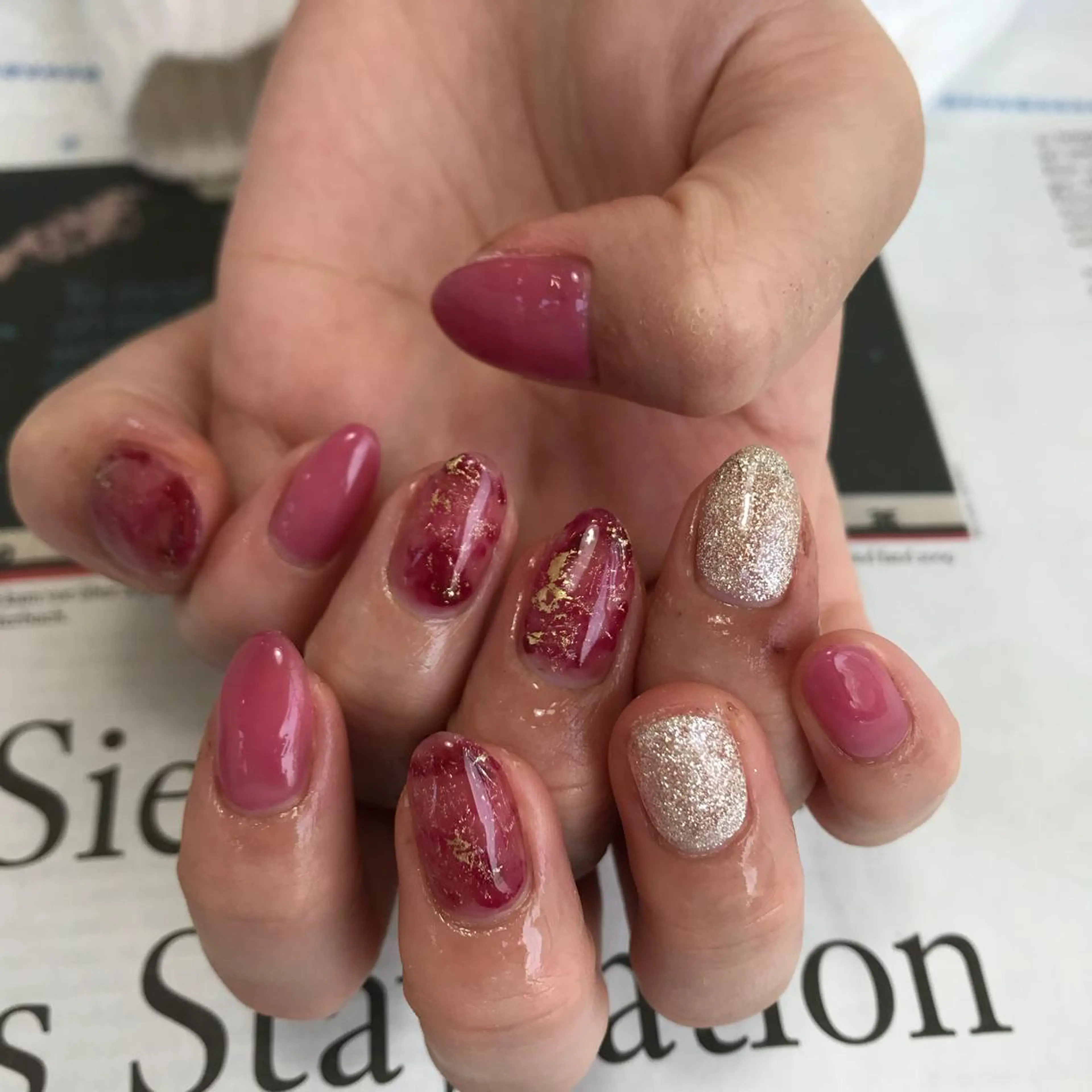 ネイル ハンドネイル nail salon Neigeのネイルデザイン